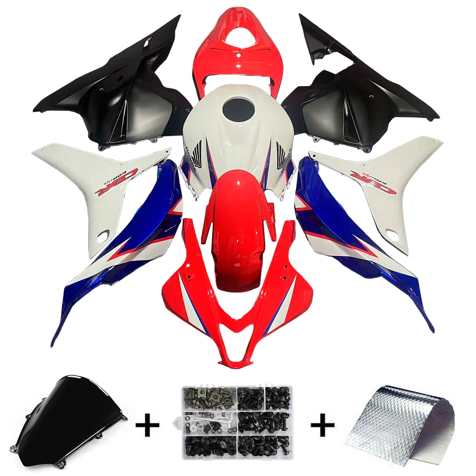 Honda CBR600RR 2009-2012 F5 Fairing Kit Bodywork Plastic ABS