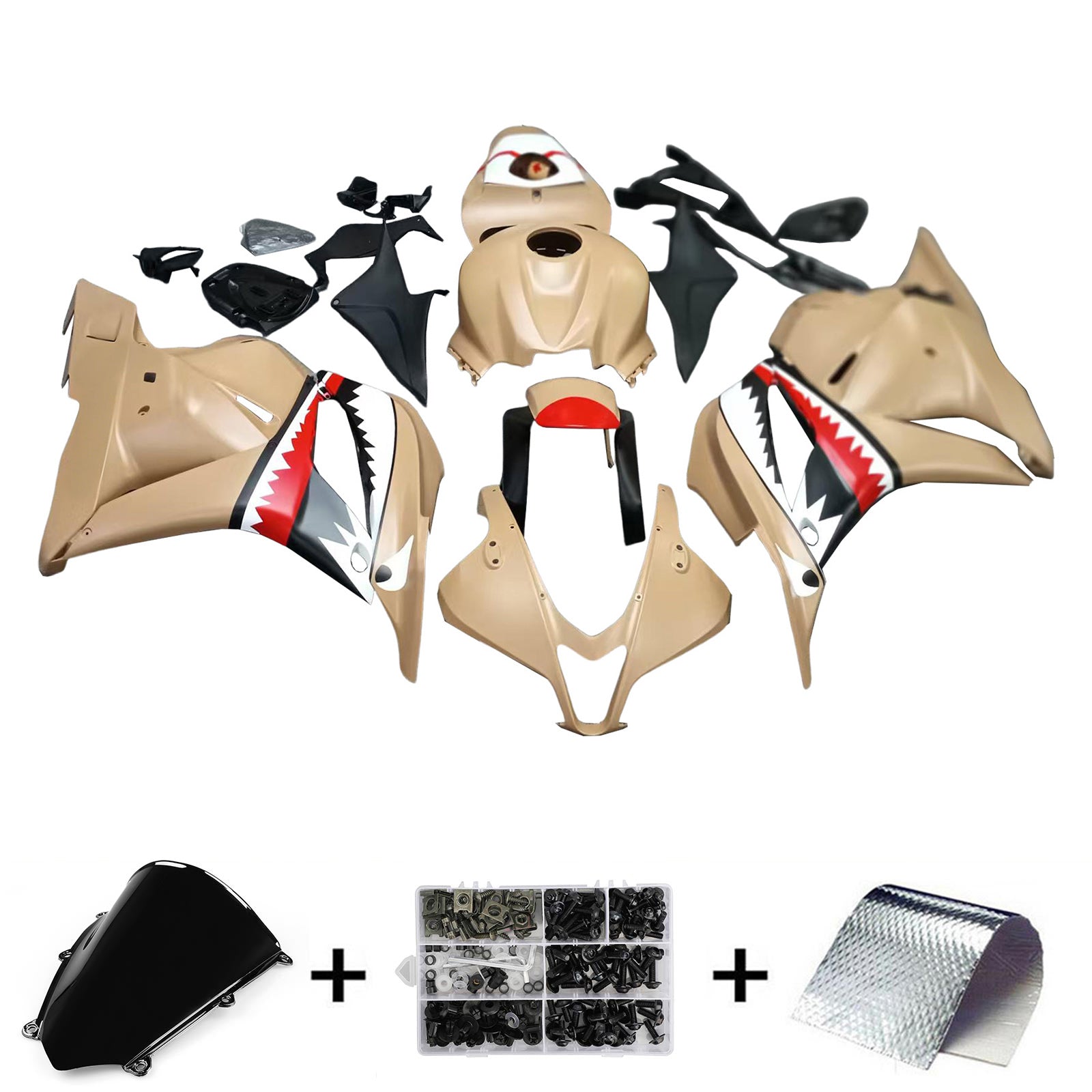 Honda CBR600RR 2009-2012 F5 Fairing Kit Bodywork Plastic ABS