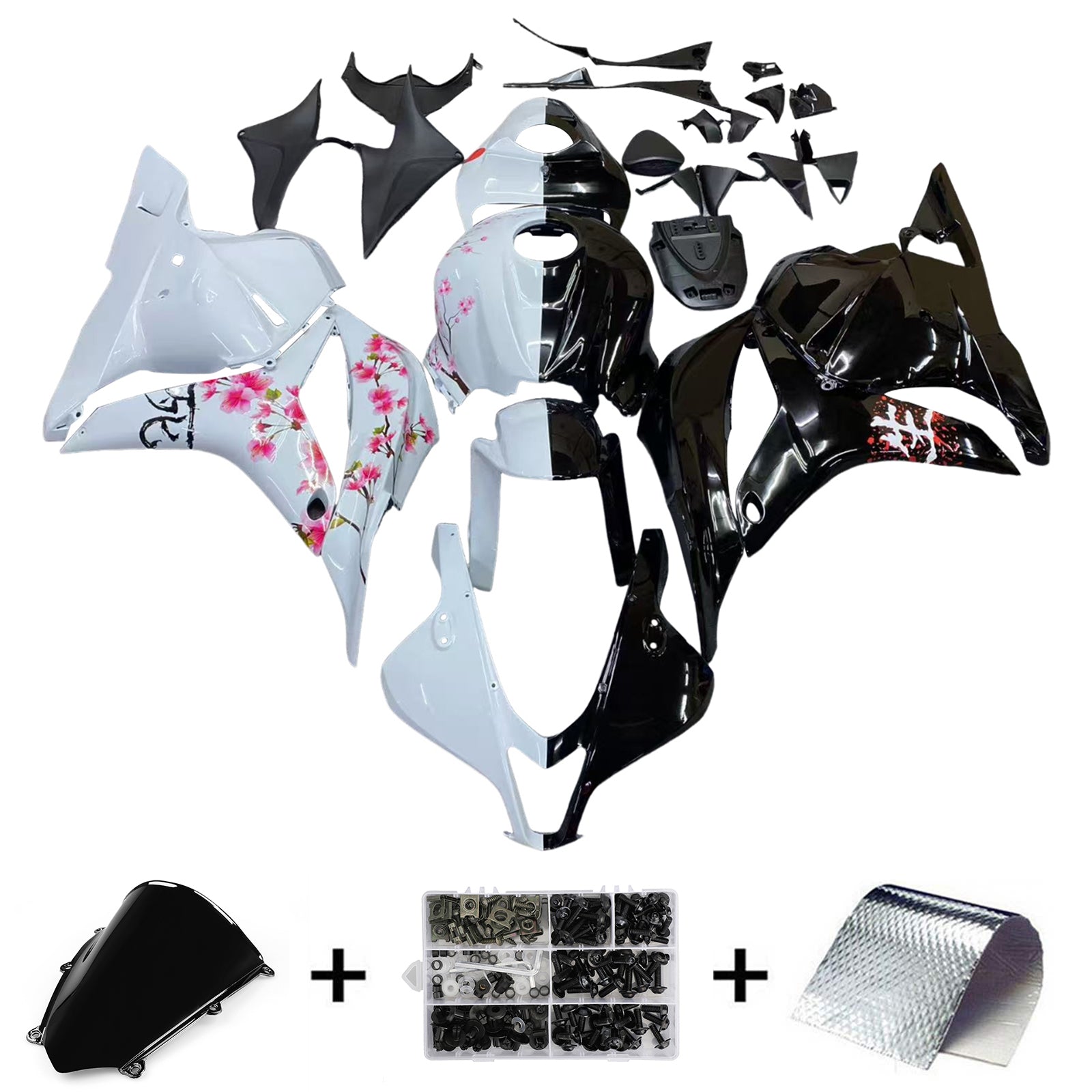 Injection Fairing Kit Bodywork Plastic ABS For Honda CBR600RR 2009-2012 F5