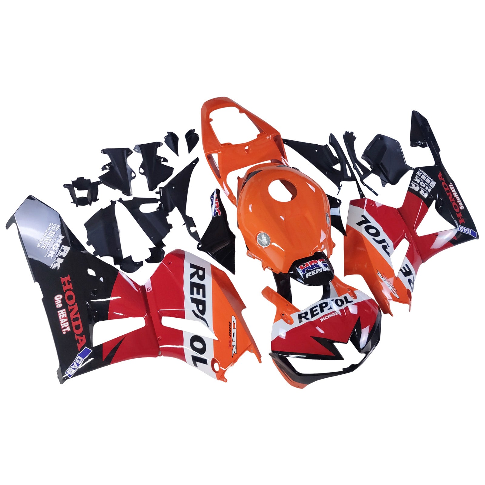 Fairings 2013-2025 Honda CBR600RR Repsol Orange Generic
