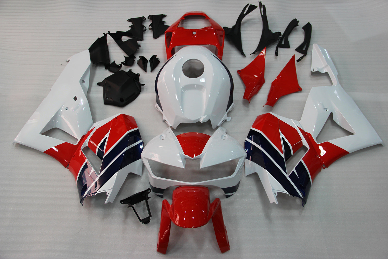 Fairings 2013-2025 Honda CBR600RR HRC White Red Blue Generic