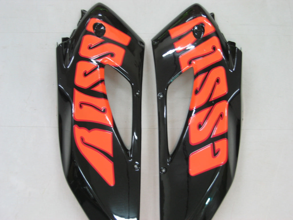 Fairings 2004-2005 Honda CBR 1000 RR Black Green Valentino Rossi Generic