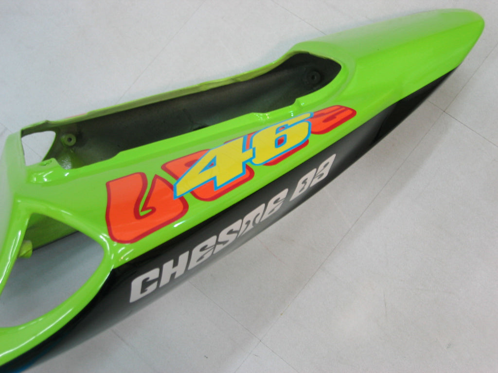 Fairings 2004-2005 Honda CBR 1000 RR Black Green Valentino Rossi Generic