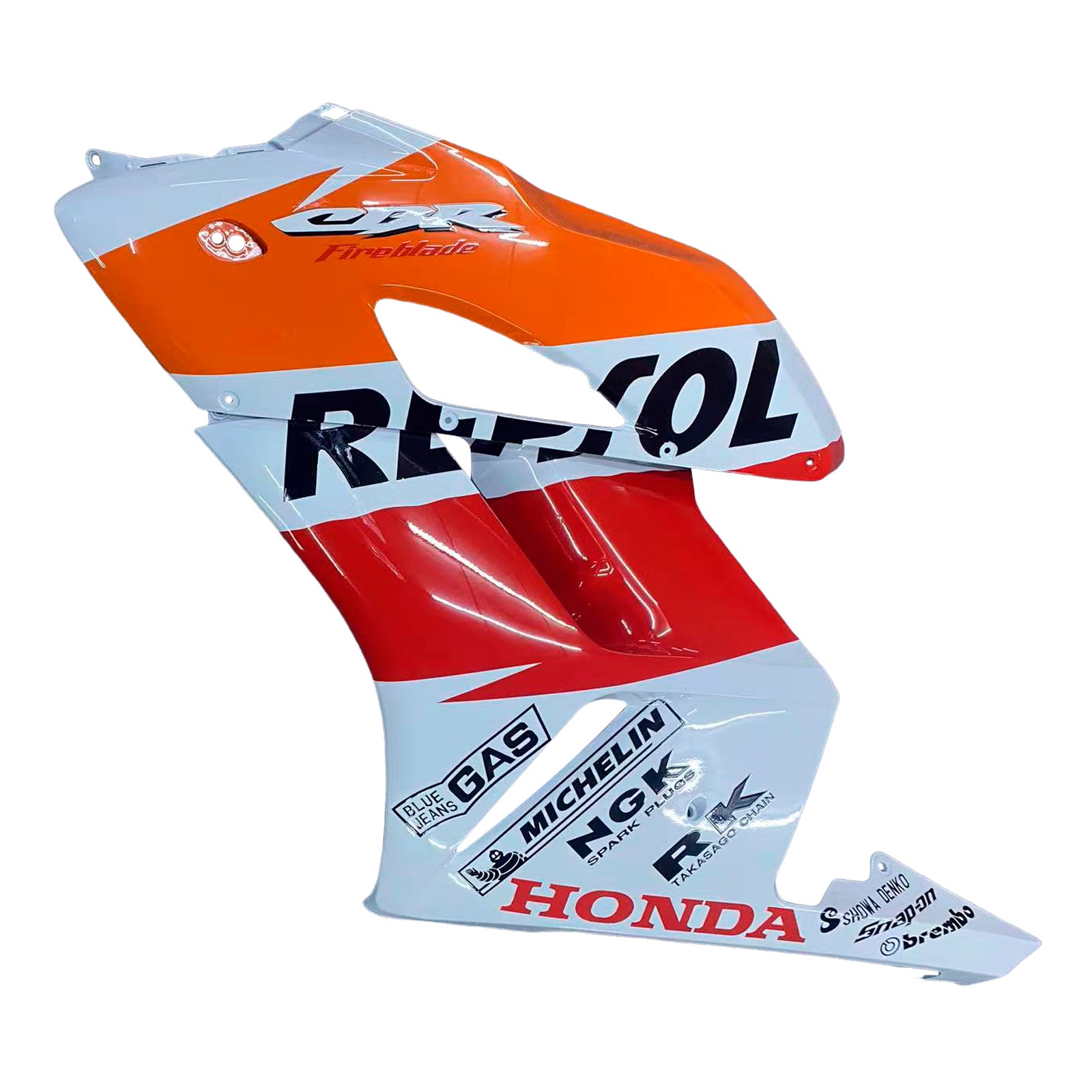 Fairings 2004-2005 Honda CBR 1000 RR White Orange Repsol Generic