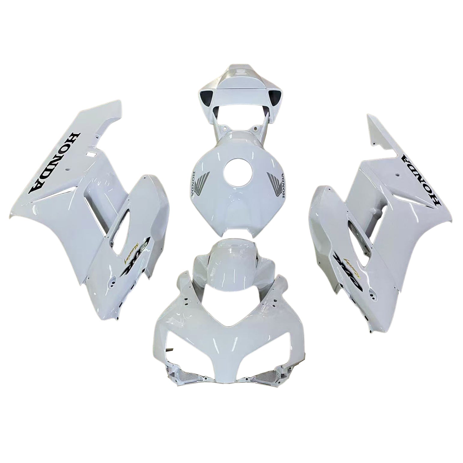 Fairings 2004-2005 Honda CBR 1000 RR White Metallic Siver CBR Generic