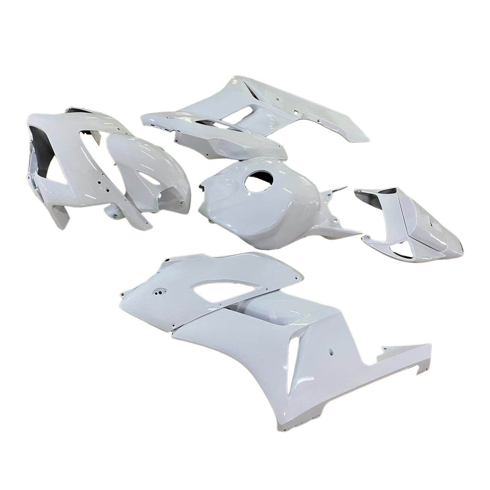 Fairings 2004-2005 Honda CBR 1000 RR White Metallic Siver CBR Generic