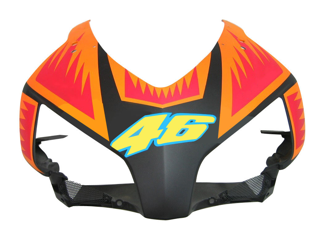 페어링 2004-2005 혼다 CBR 1000 RR 블랙 오렌지 발렌티노 로시 제네릭
