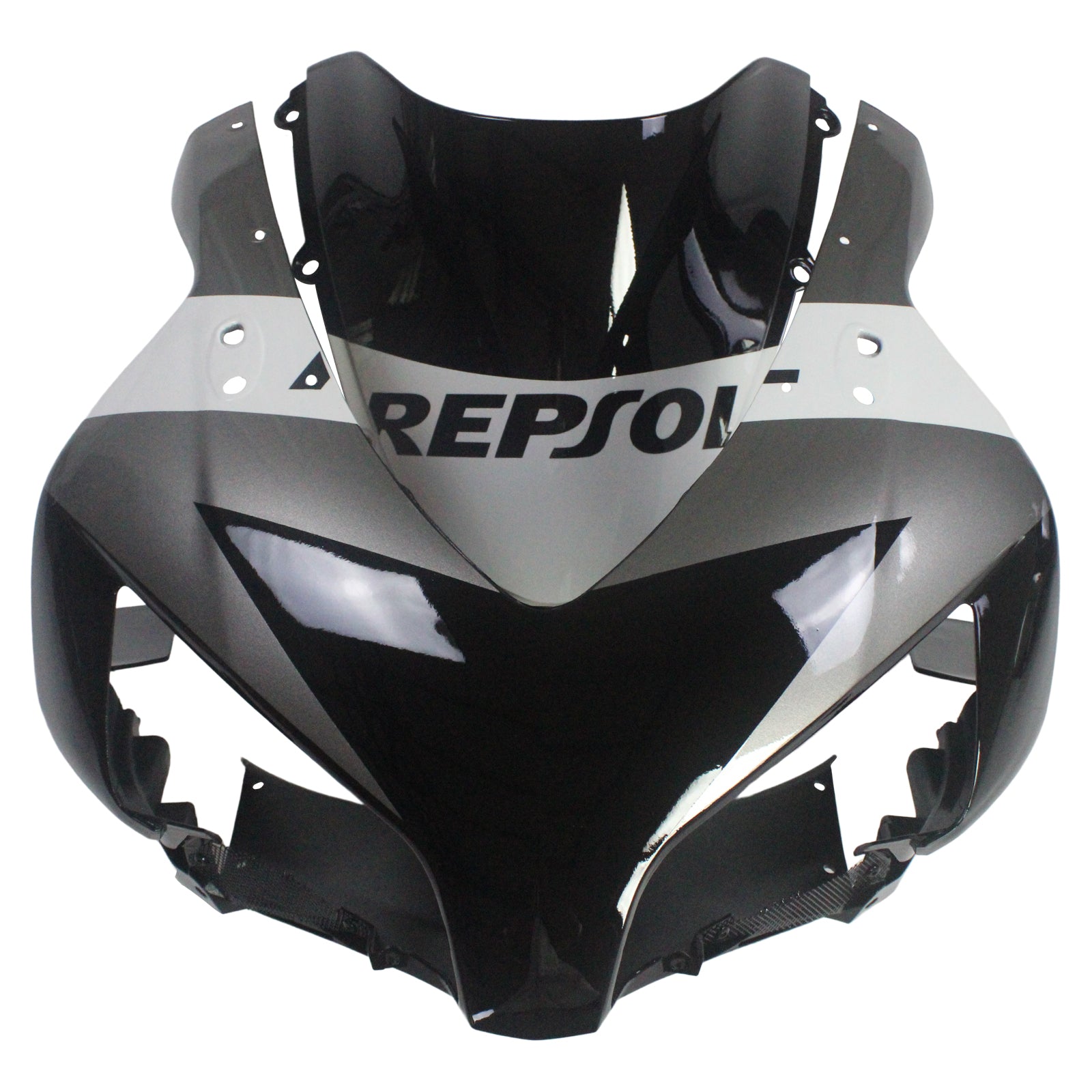 페어링 2004-2005 혼다 CBR 1000 RR 블랙 실버 Repsol 제네릭