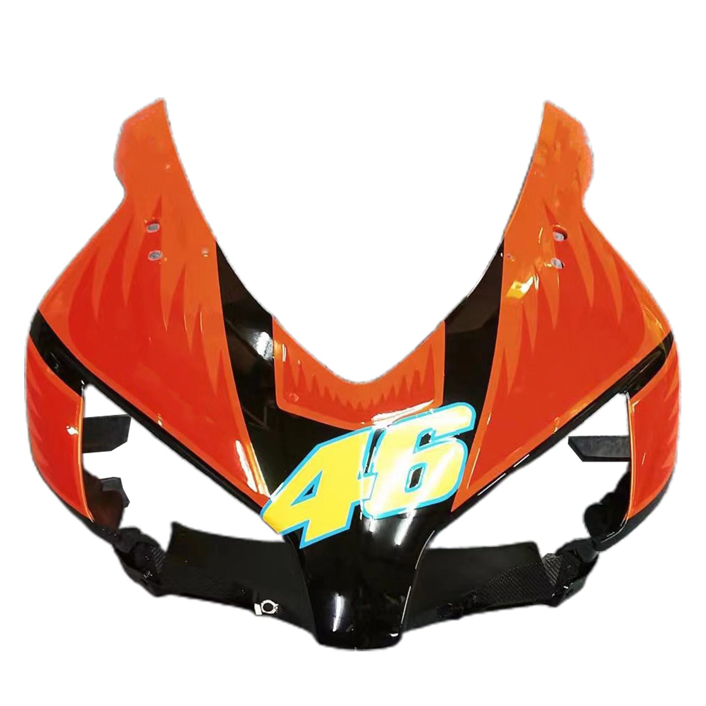 Fairings 2004-2005 Honda CBR 1000 RR Black Yellow Valentino Rossi Generic