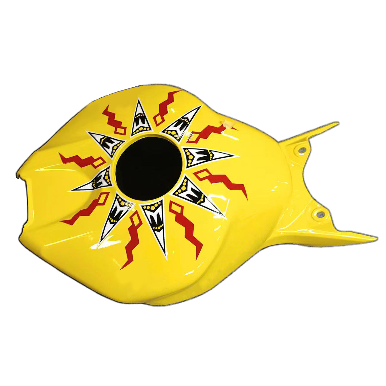 Fairings 2004-2005 Honda CBR 1000 RR Black Yellow Valentino Rossi Generic