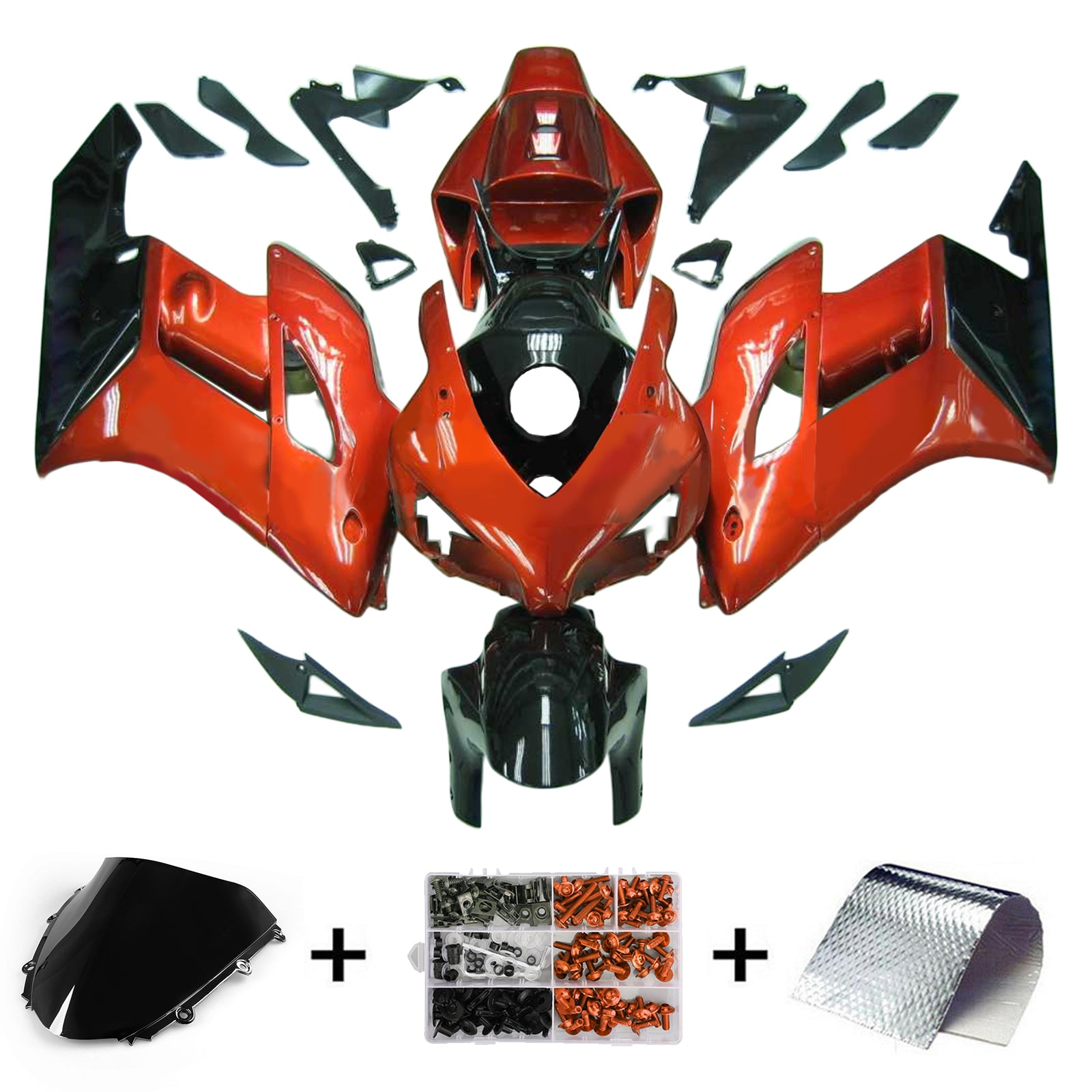 Honda CBR1000RR 2004-2005 Fairing Kit Bodywork Plastic ABS