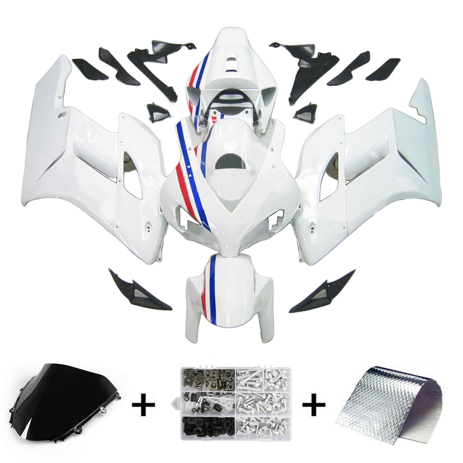 Honda CBR1000RR 2004-2005 Fairing Kit Bodywork Plastic ABS