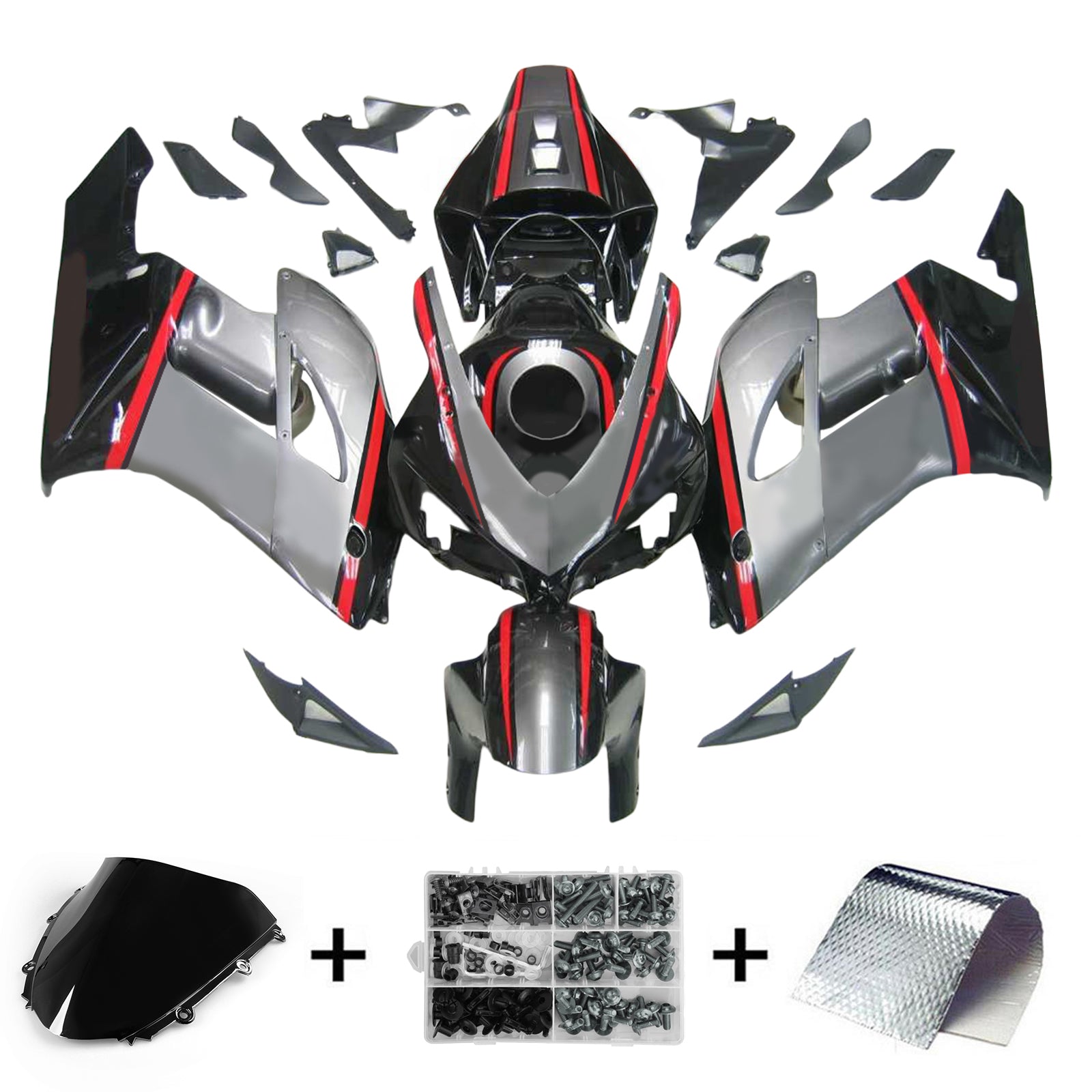 Honda CBR1000RR 2004-2005 Fairing Kit Bodywork Plastic ABS