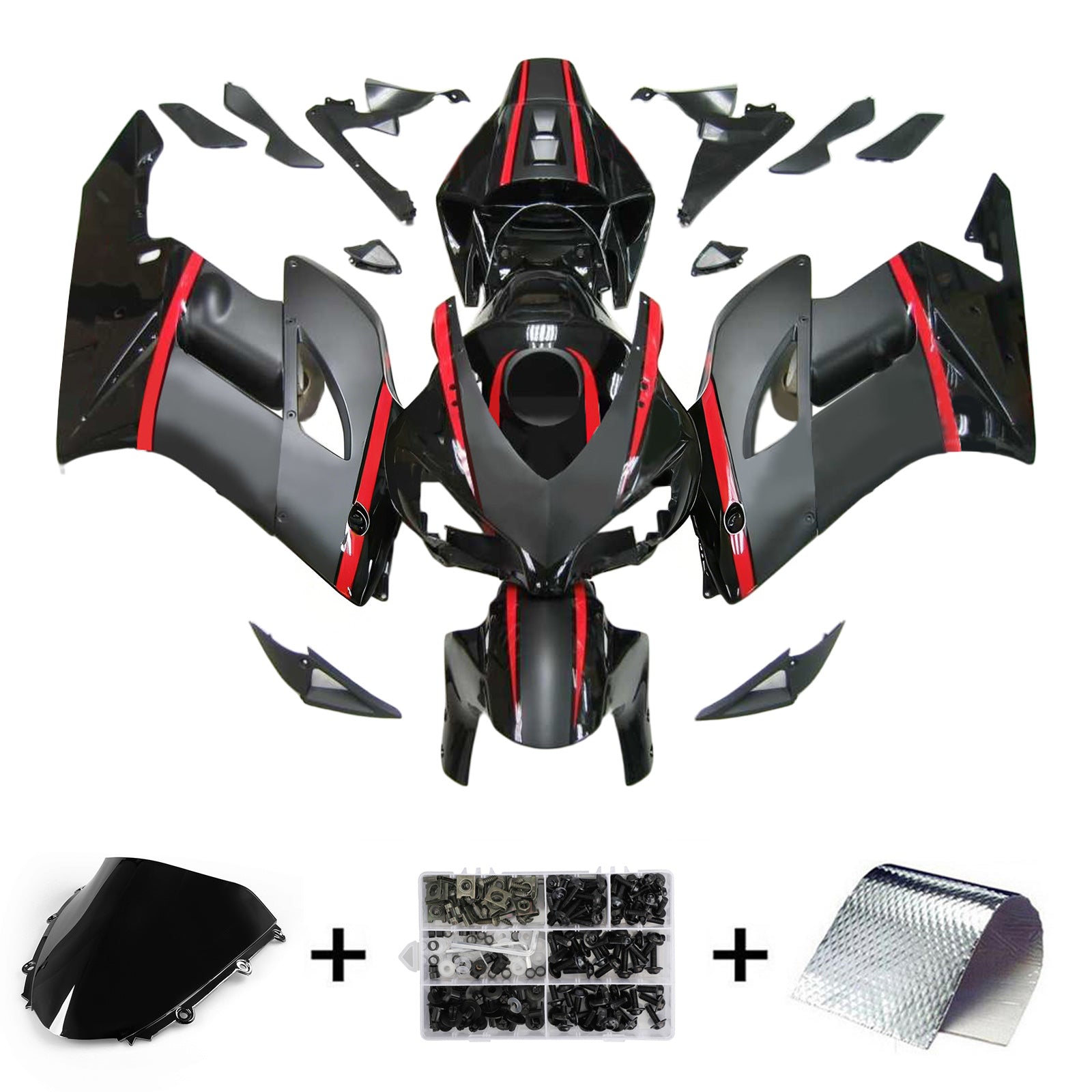 Honda CBR1000RR 2004-2005 Kit Carenado Carrocería Plástico ABS