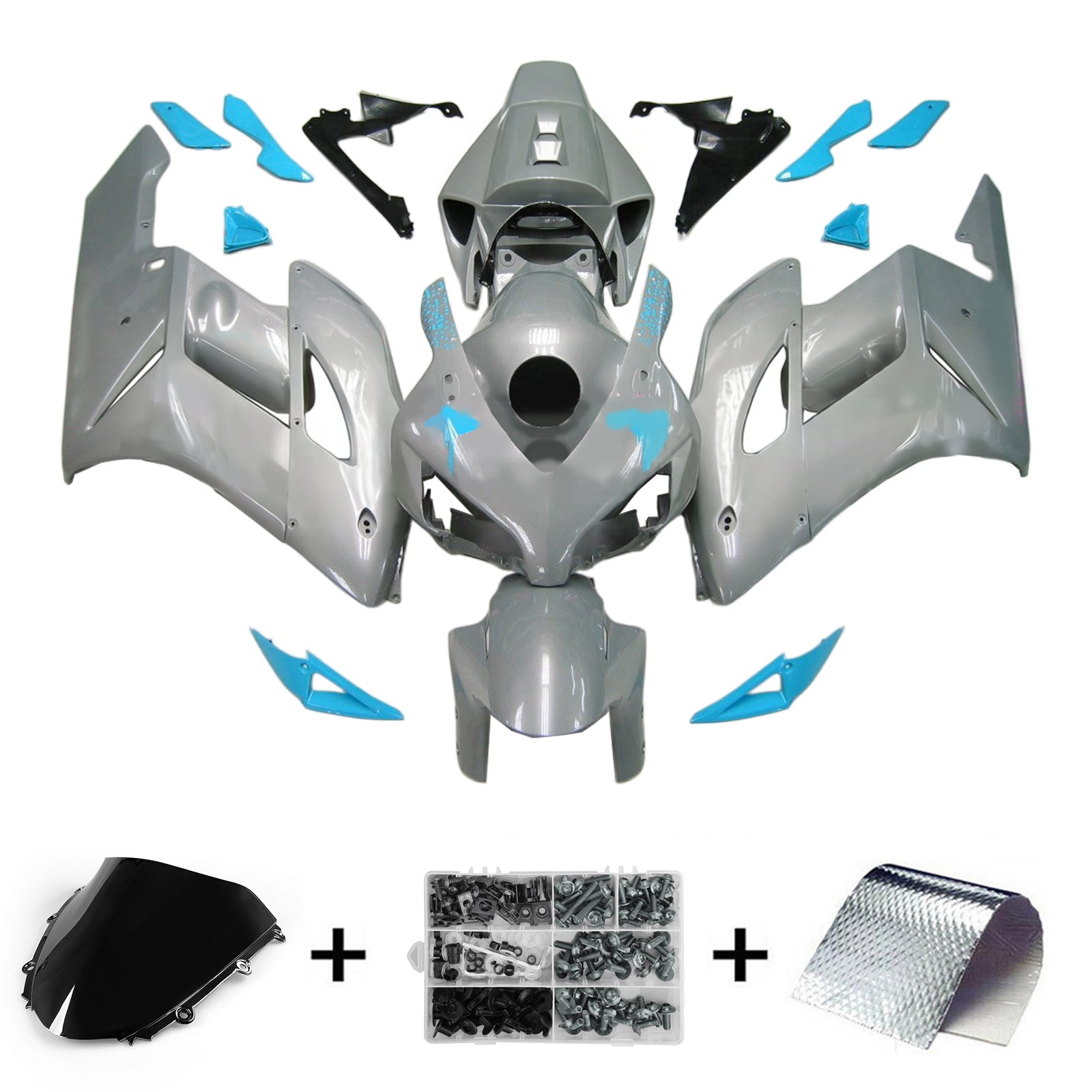 Honda CBR1000RR 2004-2005 Fairing Kit Bodywork Plastic ABS