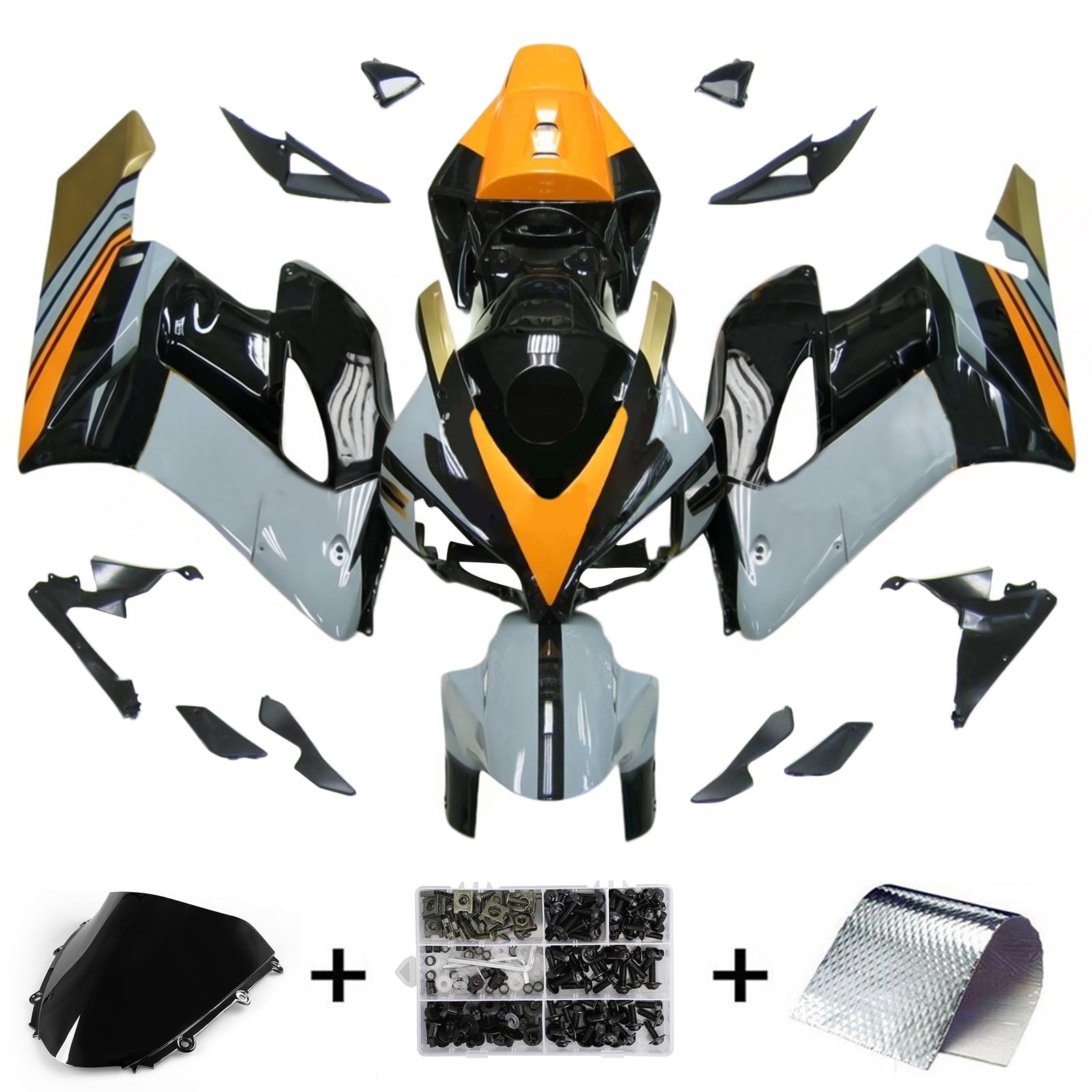 Honda CBR1000RR 2004-2005 Fairing Kit Bodywork Plastic ABS