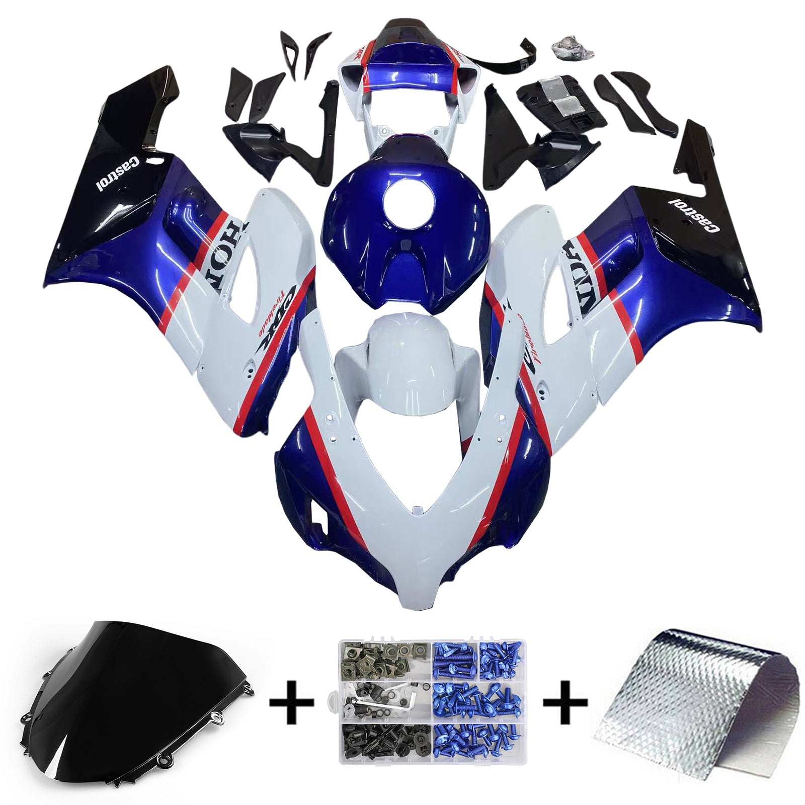 Honda CBR1000RR 2004-2005 Fairing Kit Bodywork Plastic ABS
