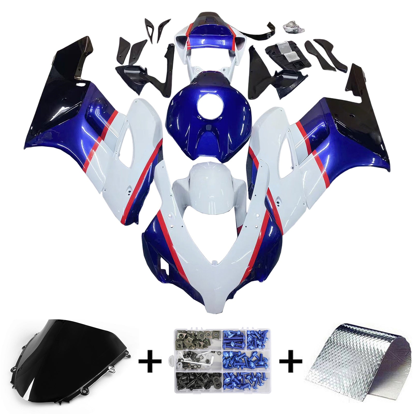 Honda CBR1000RR 2004-2005 Fairing Kit Bodywork Plastic ABS
