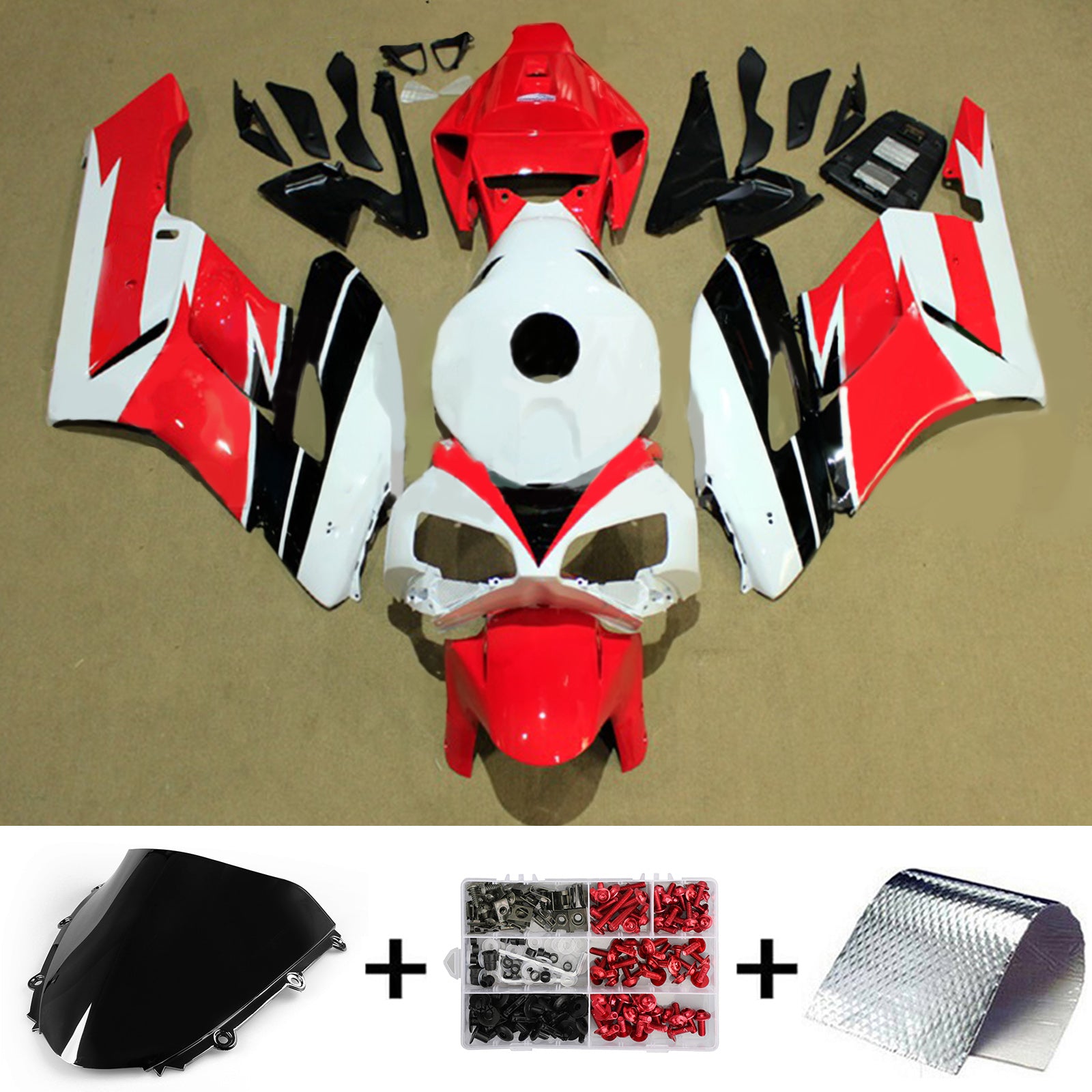 Honda CBR1000RR 2004-2005 Fairing Kit Bodywork Plastic ABS