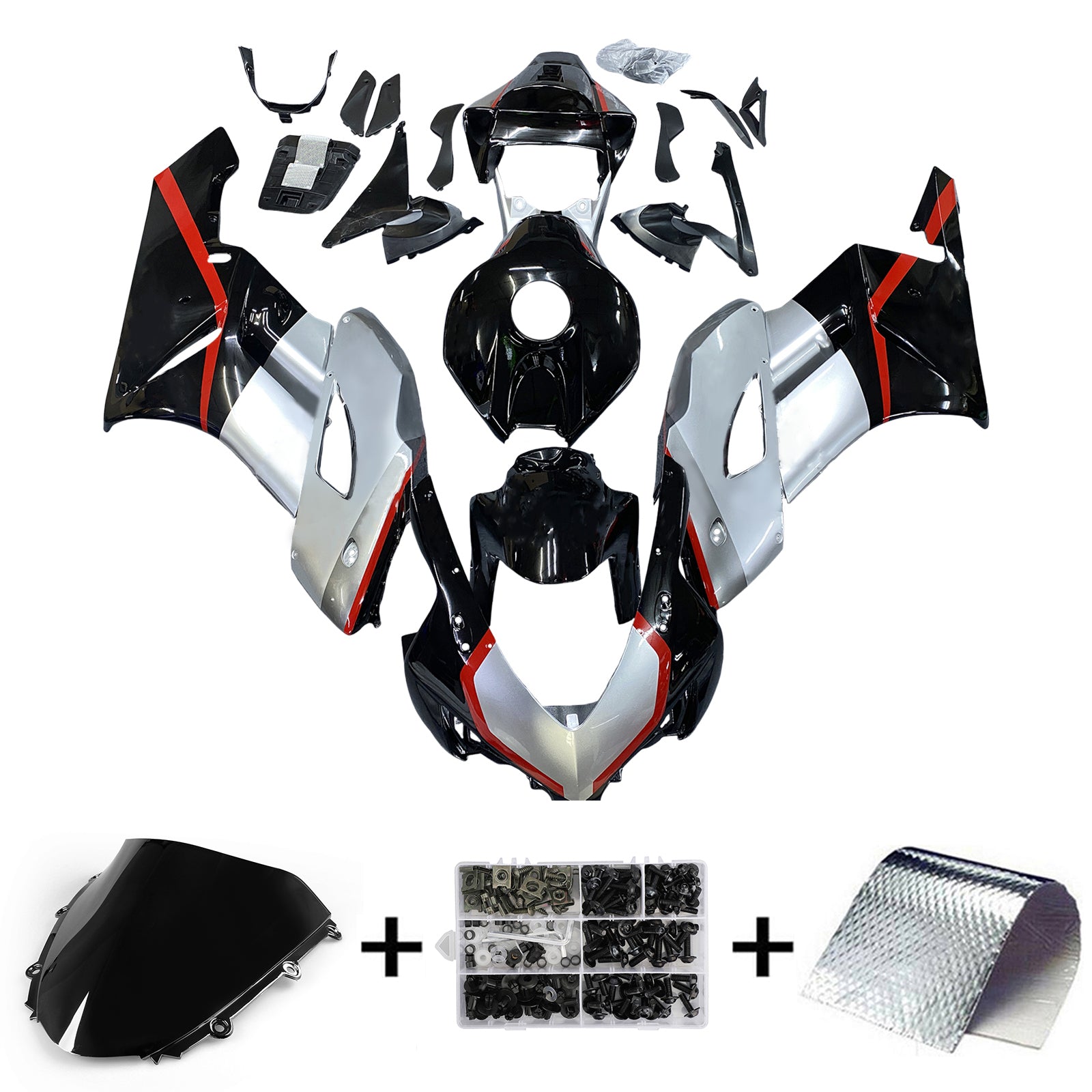 Honda CBR1000RR 2004-2005 Fairing Kit Bodywork Plastic ABS
