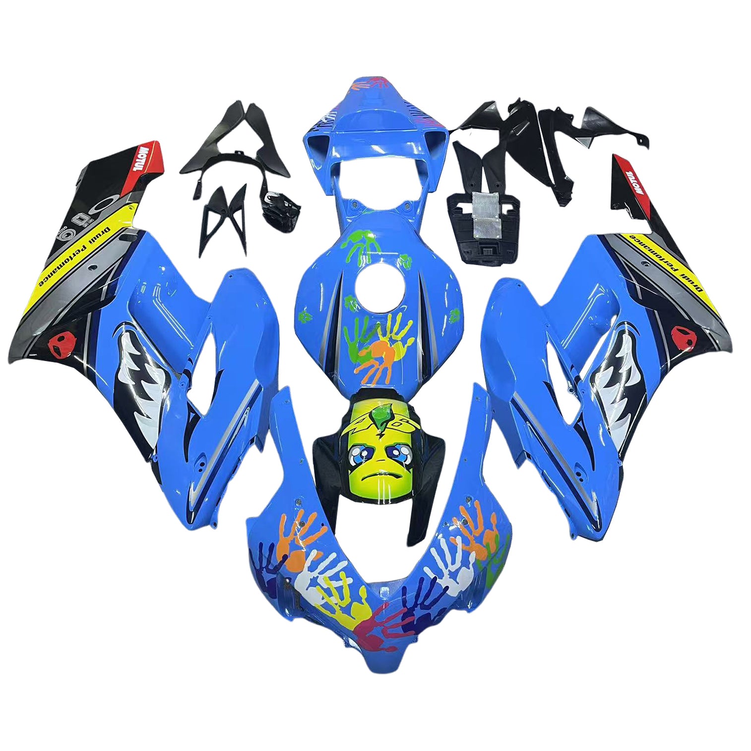 Honda CBR1000RR 2004-2005 Kit Carenado Carrocería Plástico ABS