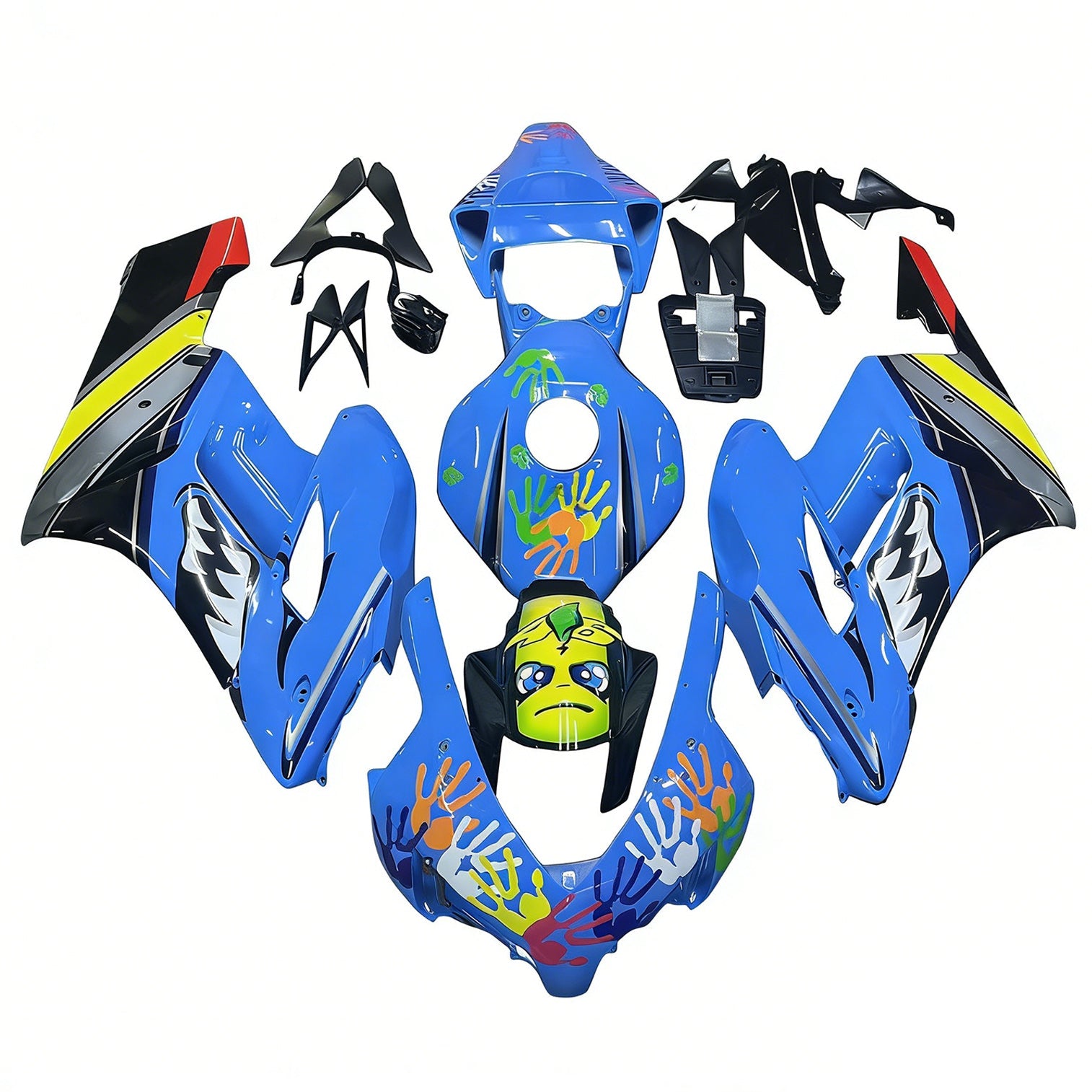 Honda CBR1000RR 2004-2005 Fairing Kit Bodywork Plastic ABS