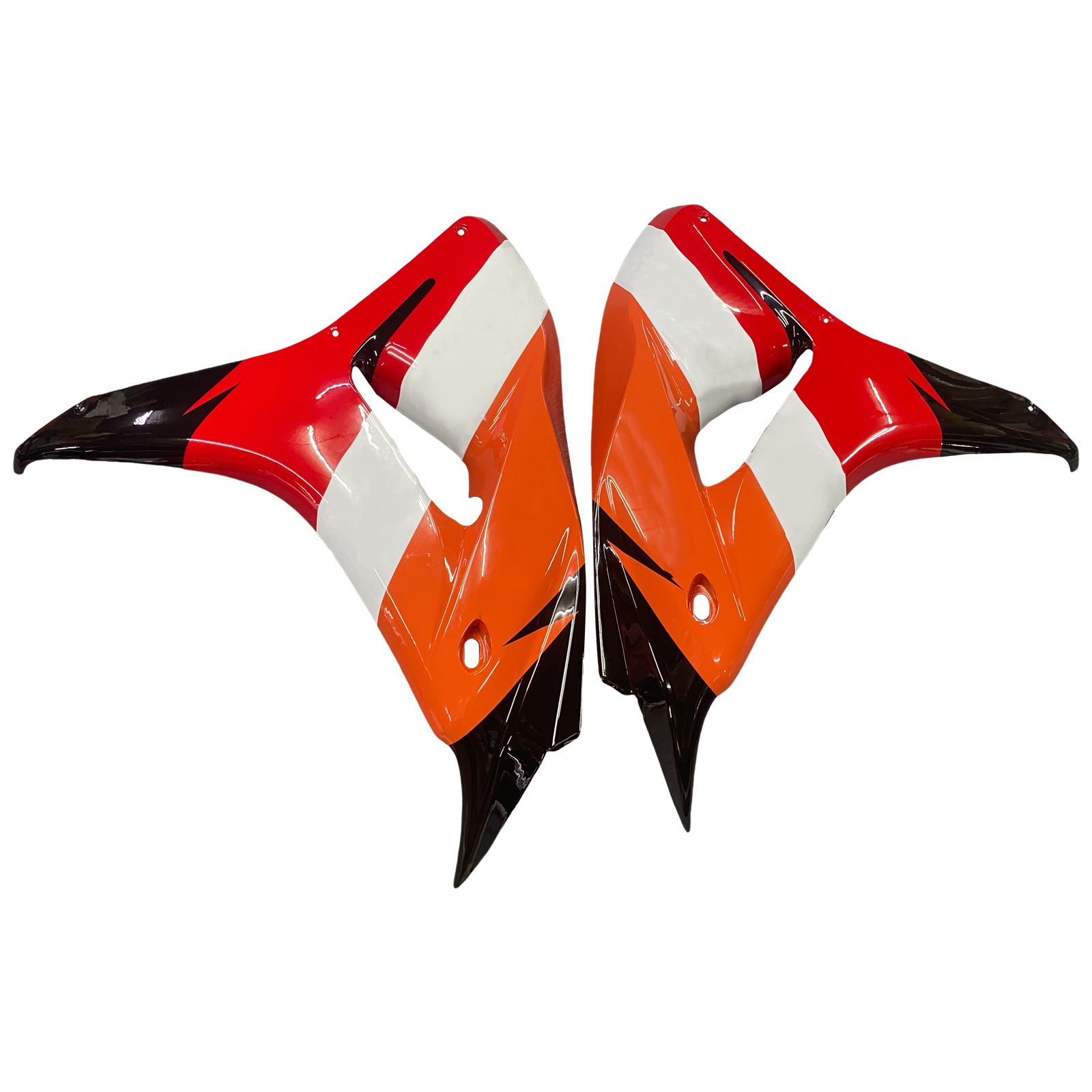 Fairings 2006-2007 Honda CBR 1000 RR Black Orange Repsol Generic
