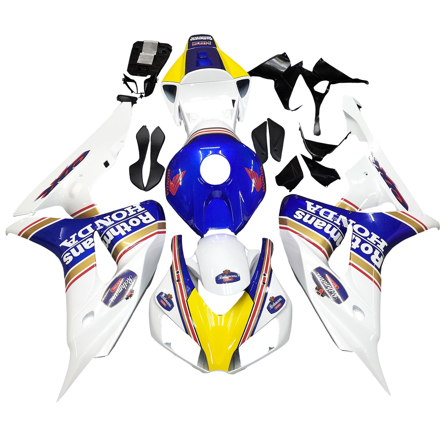 Fairings 2006-2007 Honda CBR 1000 RR Multi-Color Rothmans Honda Generic