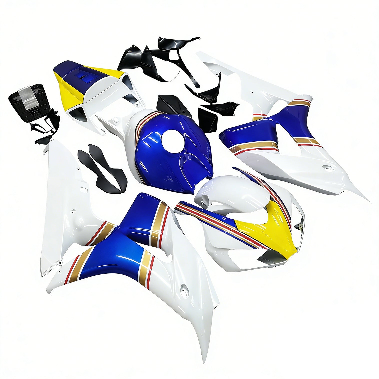 Fairings 2006-2007 Honda CBR 1000 RR Multi-Color Rothmans Honda Generic