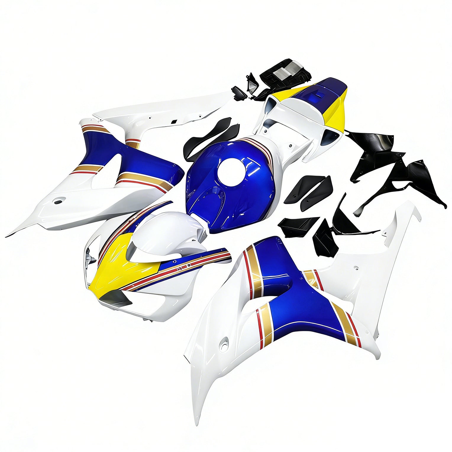 Fairings 2006-2007 Honda CBR 1000 RR Multi-Color Rothmans Honda Generic