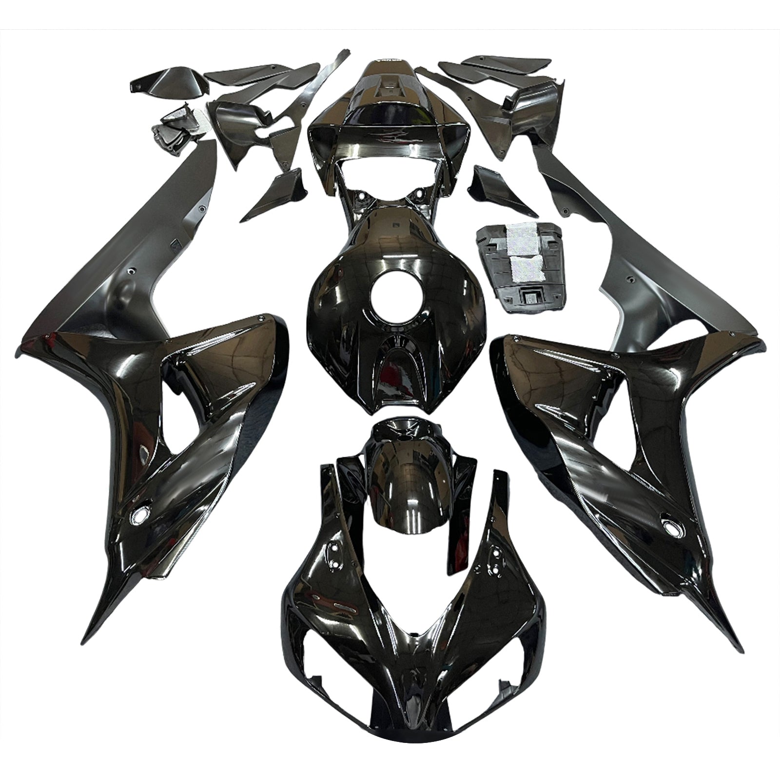 Fairings 2006-2007 Honda CBR 1000 RR All Black CBR Generic