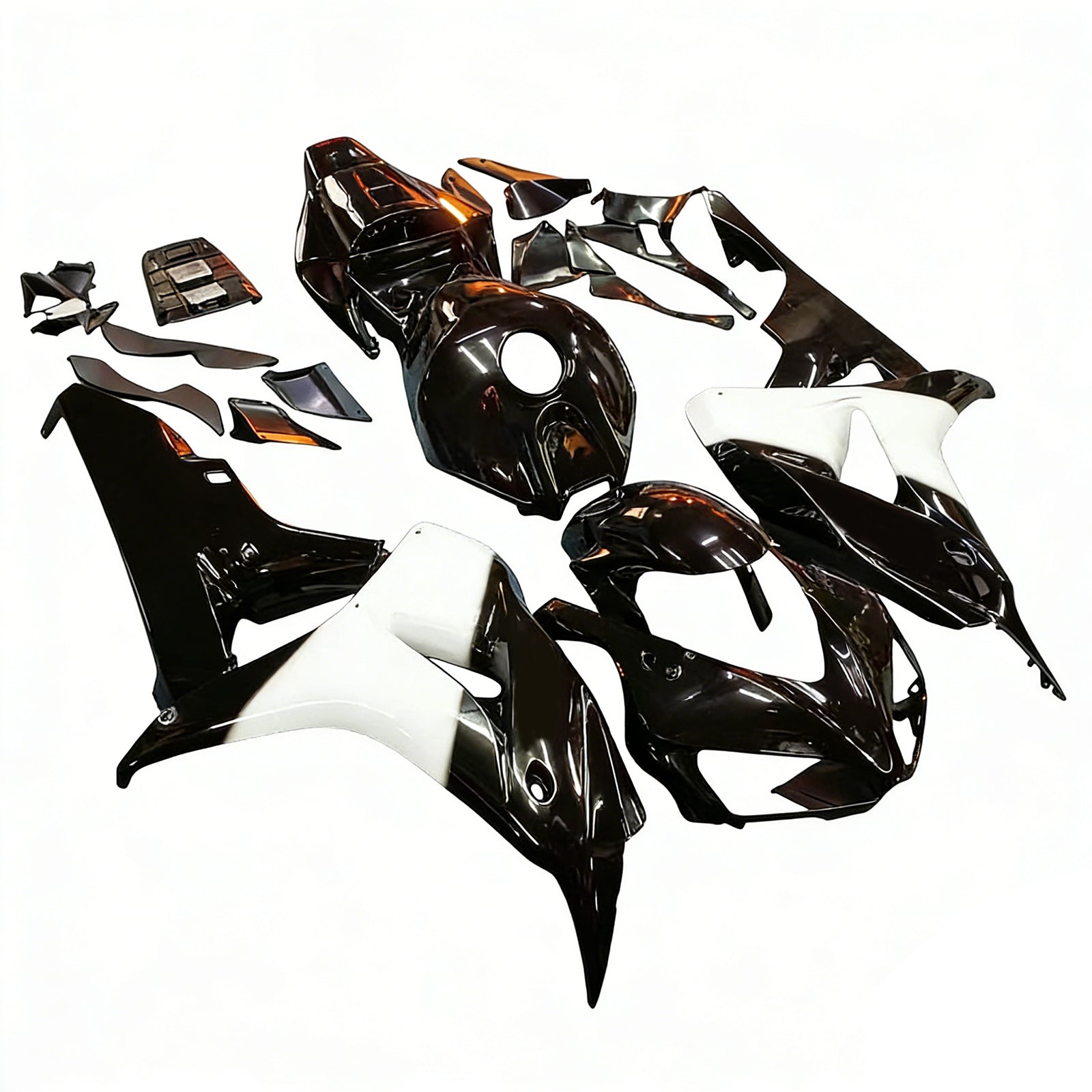 Fairings 2006-2007 Honda CBR 1000 RR Black West Generic