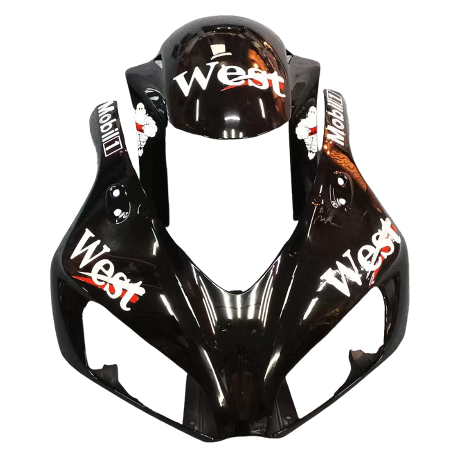 Fairings 2006-2007 Honda CBR 1000 RR Black West Generic