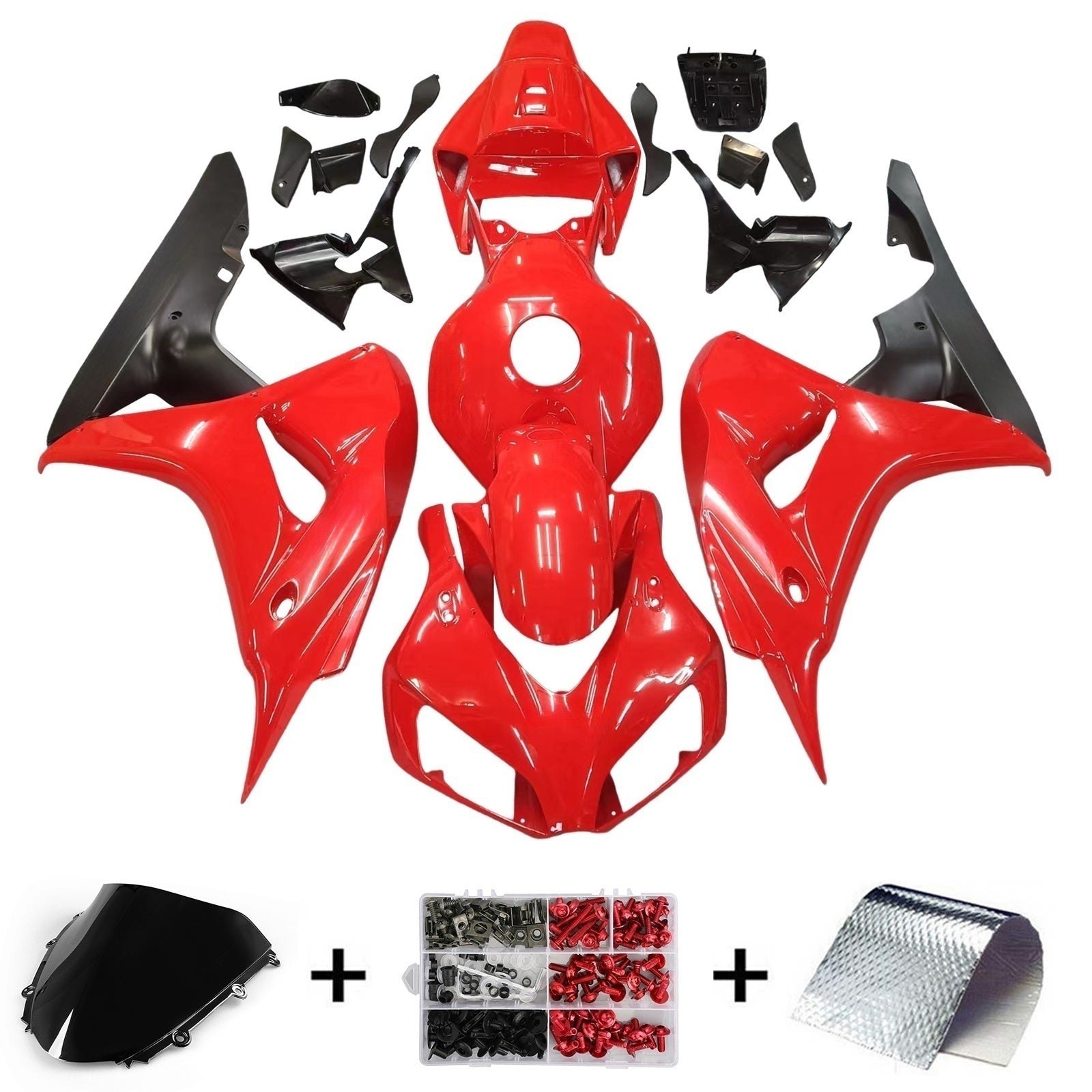 Injection Fairing Kit Bodywork Plastic ABS fit For Honda CBR1000RR 2006-2007