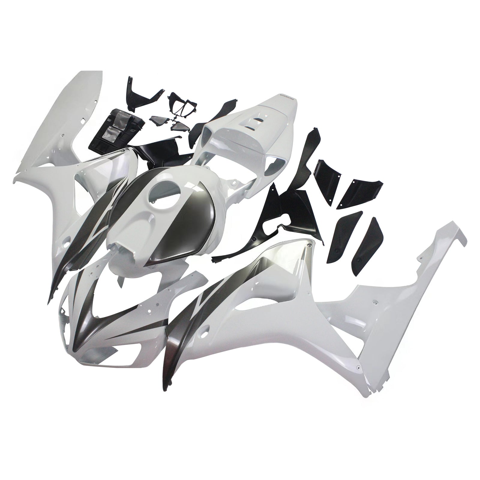 Fairings 2006-2007 Honda CBR 1000 RR White & Silver CBR Generic