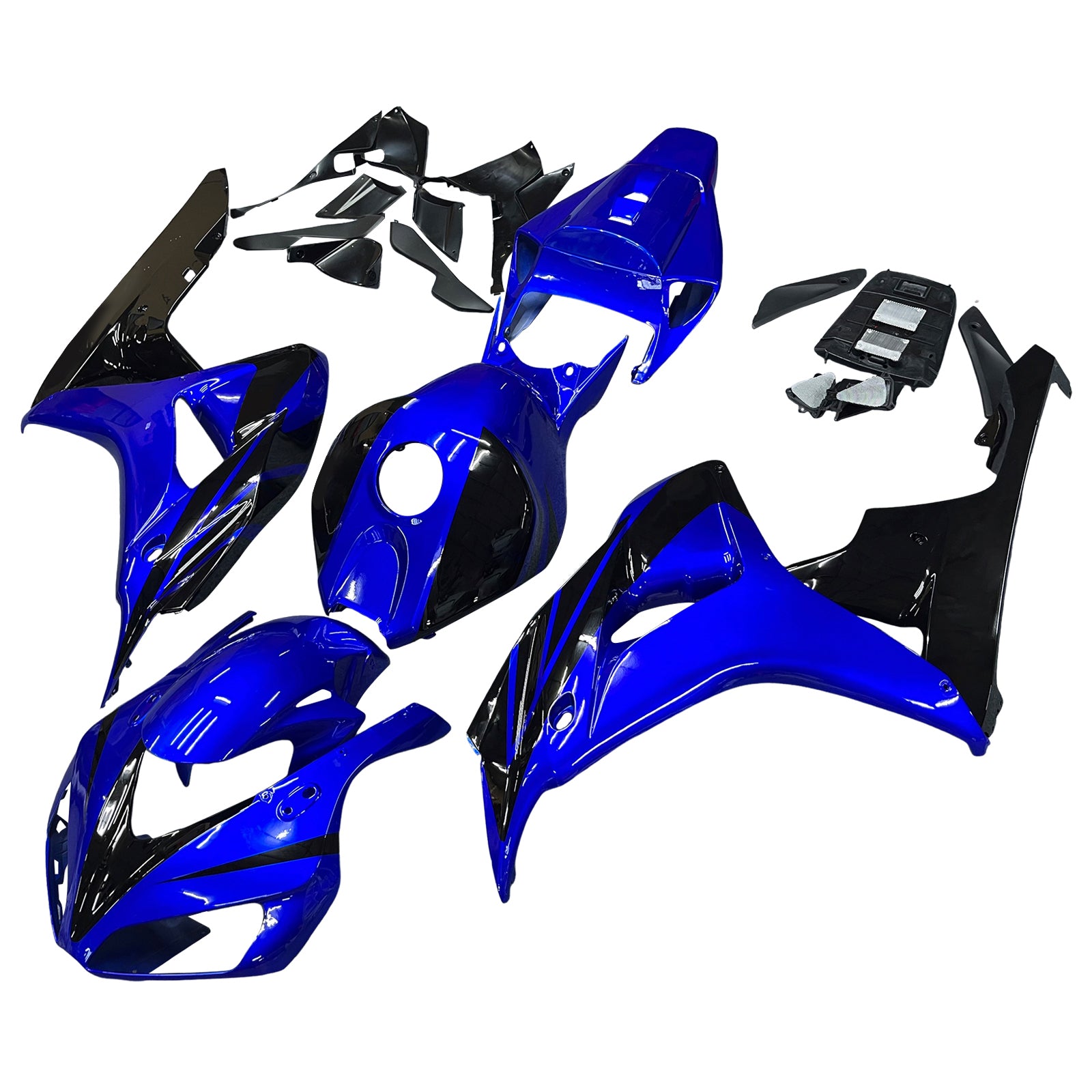 Fairings 2006-2007 Honda CBR 1000 RR Blue & Black CBR Generic