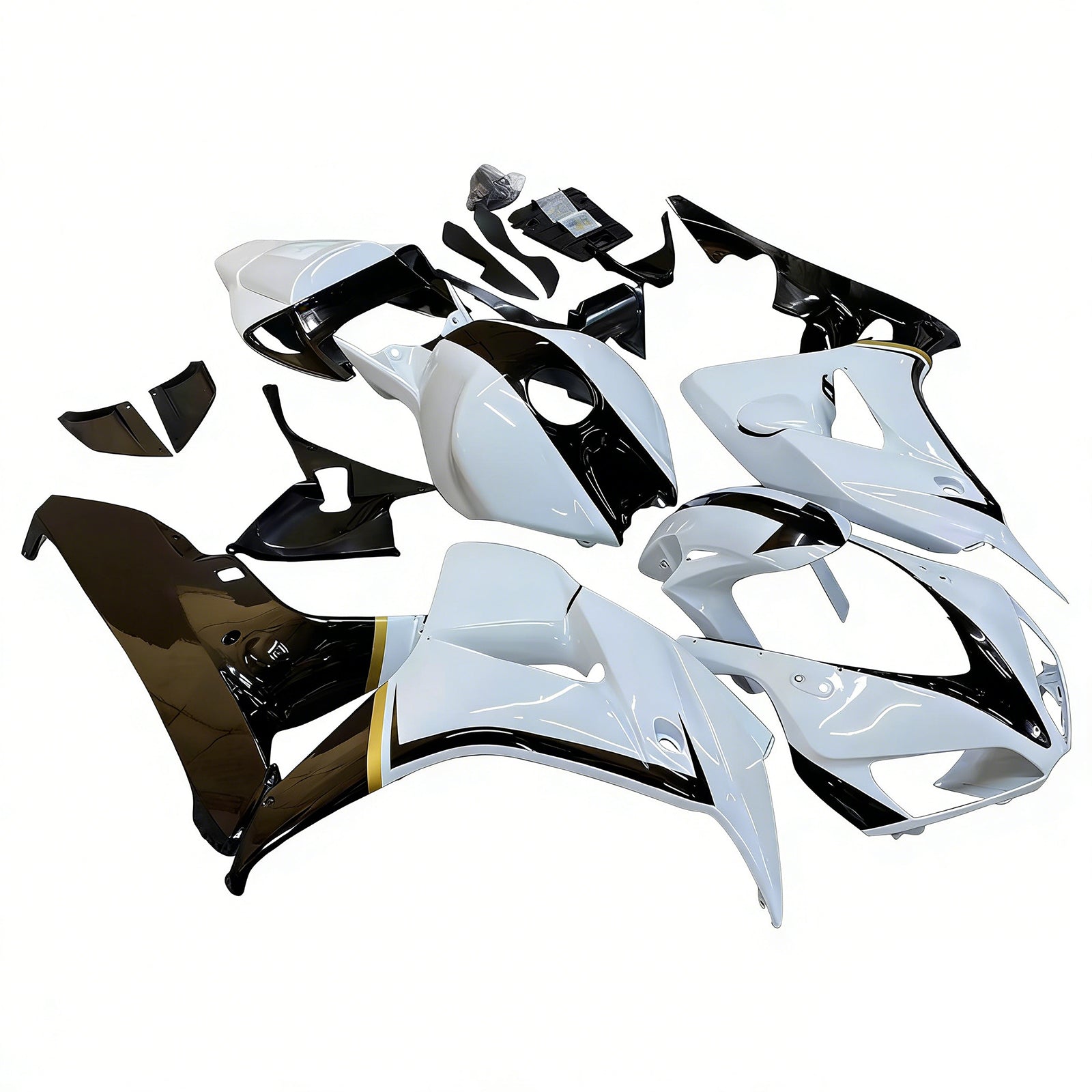 Fairings 2006-2007 Honda CBR 1000 RR White & Black CBR Generic