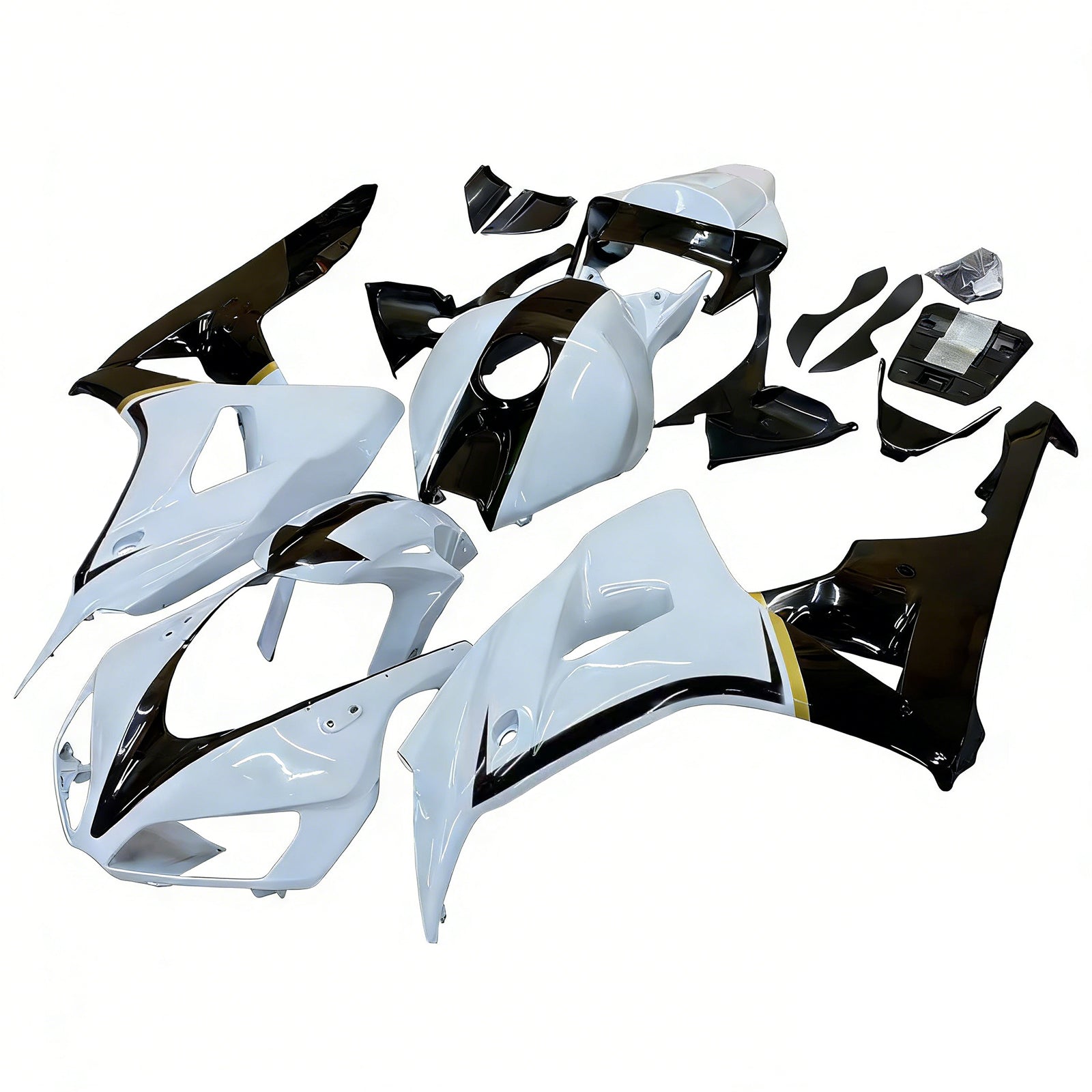 Fairings 2006-2007 Honda CBR 1000 RR White & Black CBR Generic
