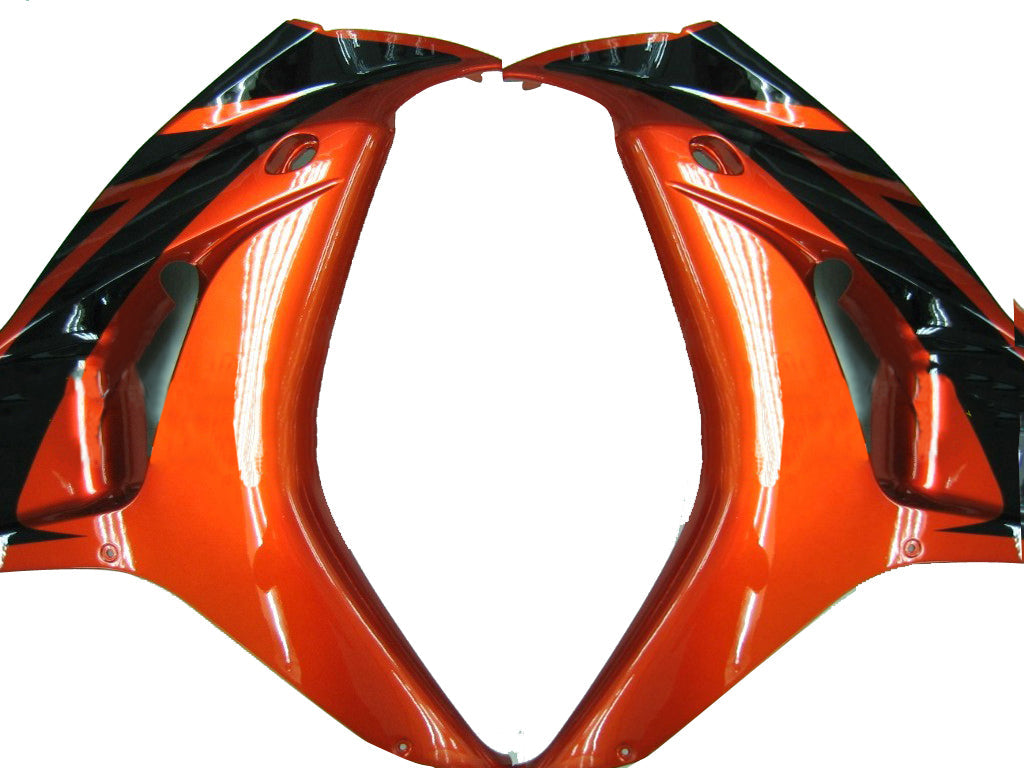 Fairings 2006-2007 Honda CBR 1000 RR Orange Metallic & Black CBR Generic