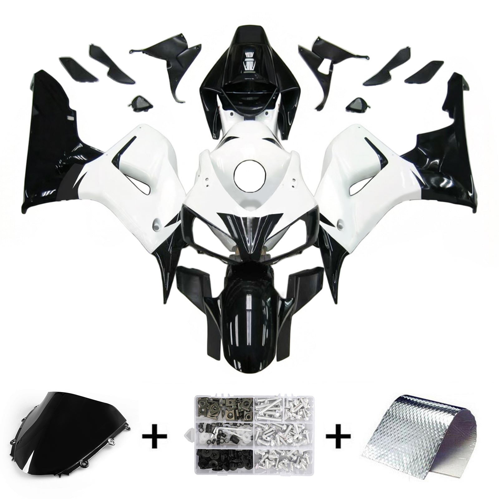 Honda CBR1000RR 2006-2007 Kit Carenado Carrocería Plástico ABS