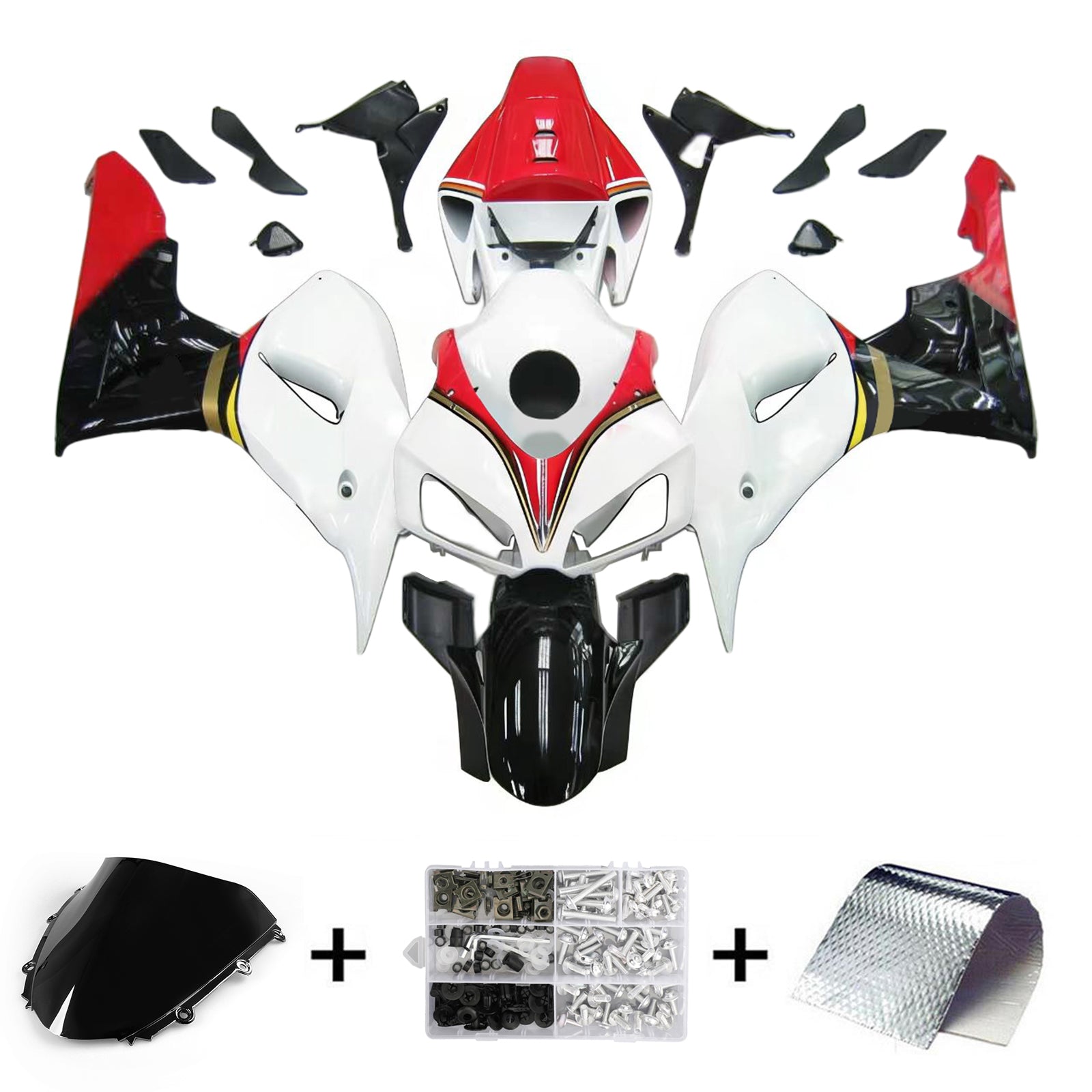 Honda CBR1000RR 2006-2007 Fairing Kit Bodywork Plastic ABS