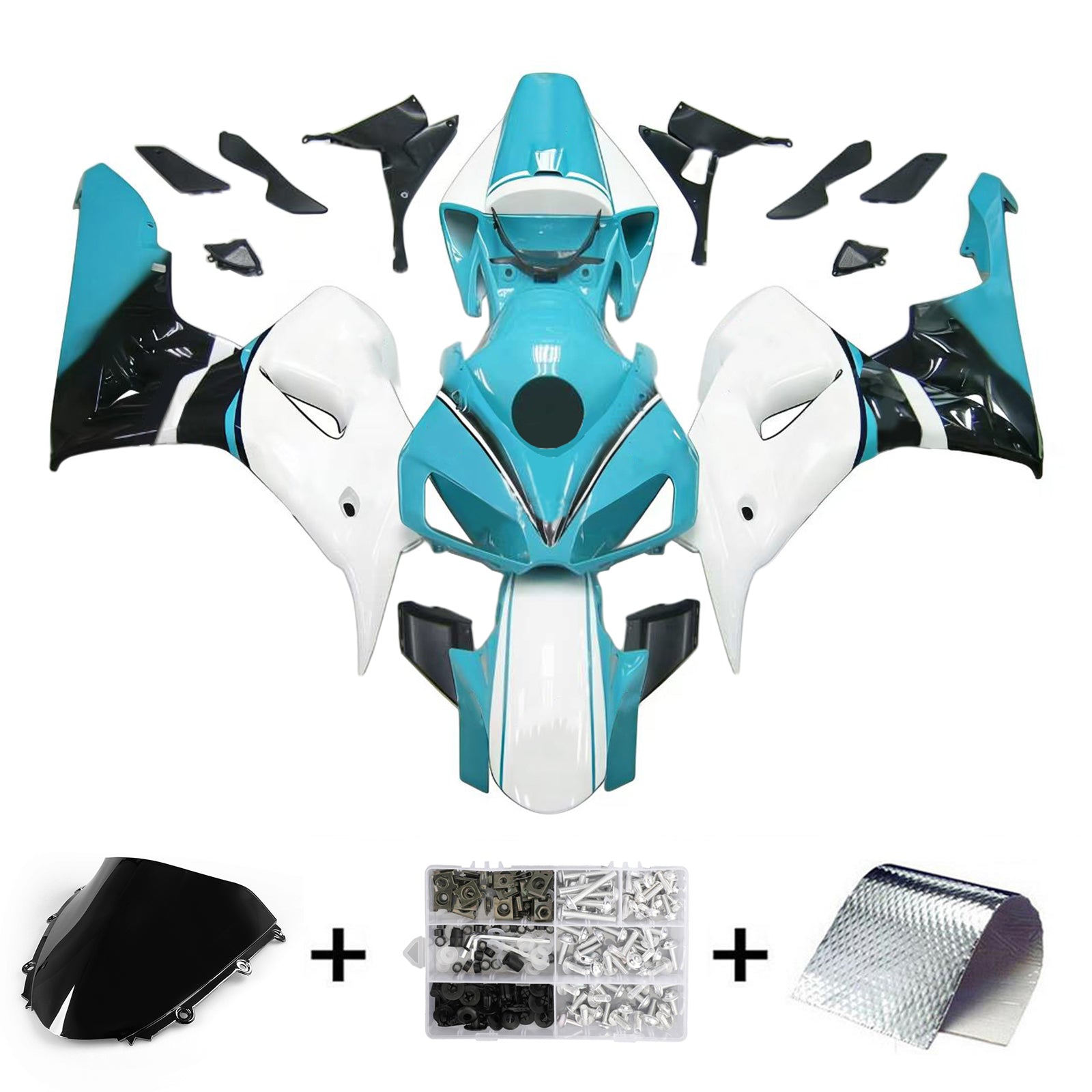 Honda CBR1000RR 2006-2007 Kit Carenado Carrocería Plástico ABS