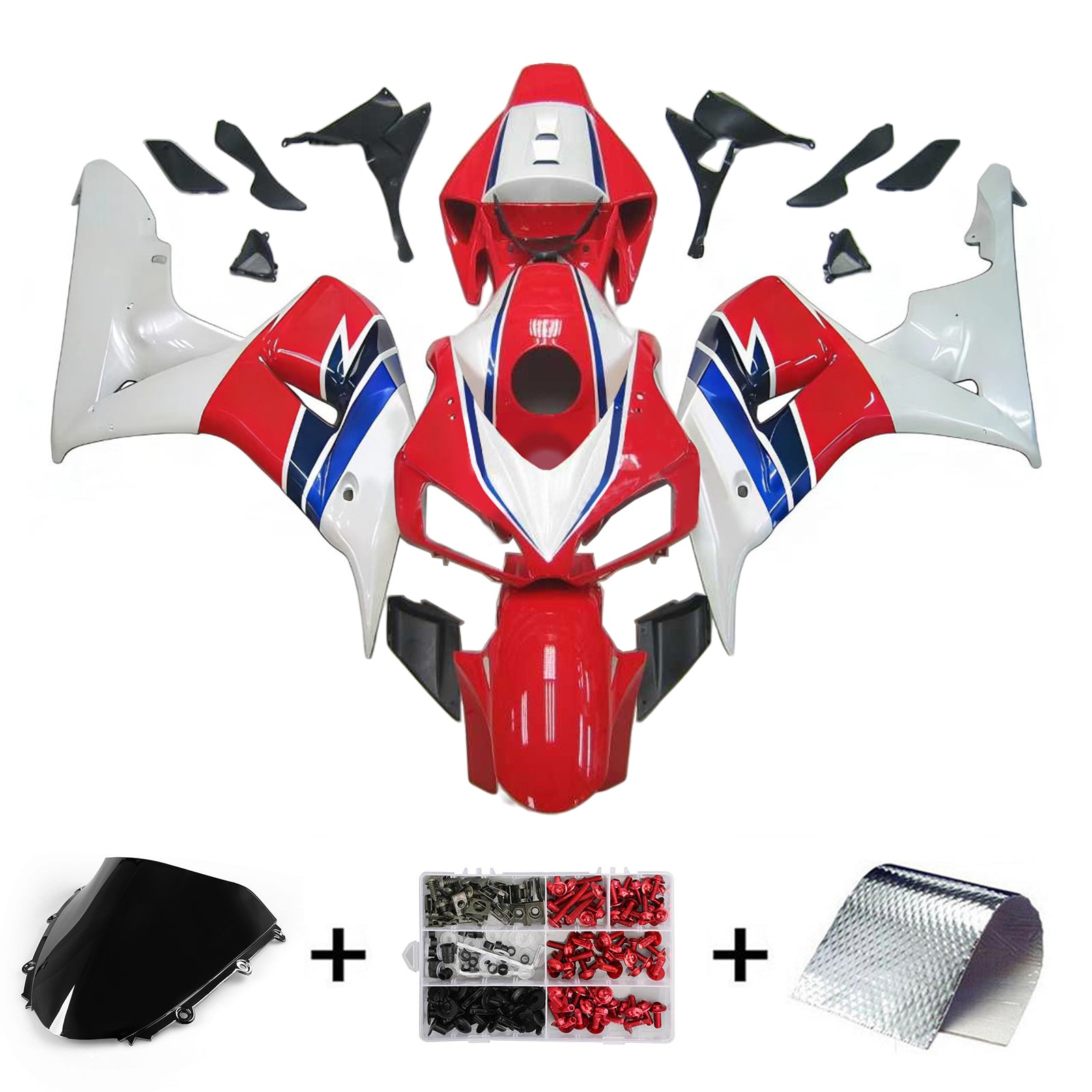Honda CBR1000RR 2006-2007 Fairing Kit Bodywork Plastic ABS