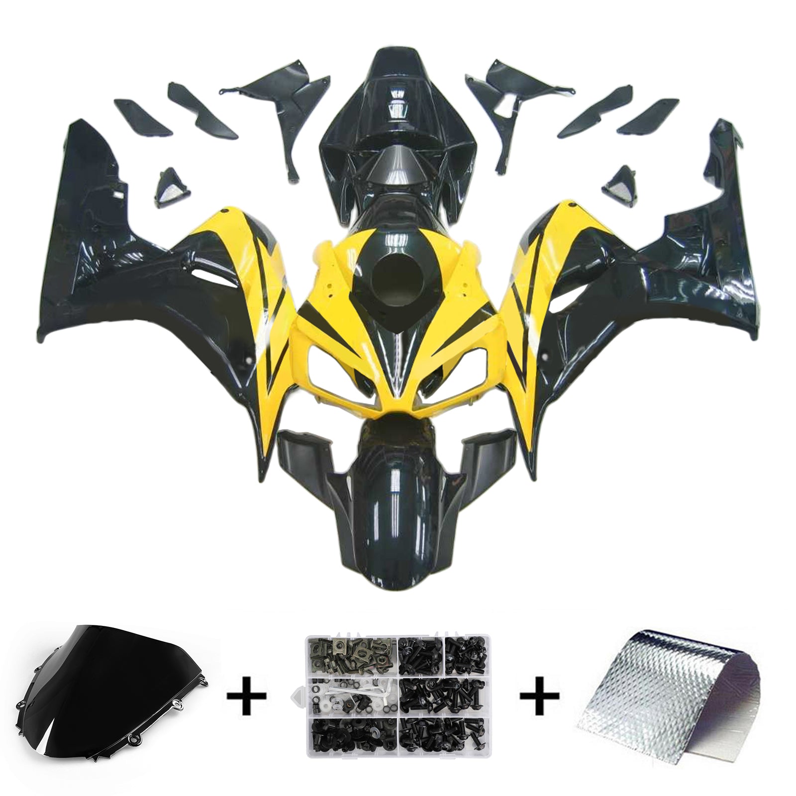 Honda CBR1000RR 2006-2007 Kit Carenado Carrocería Plástico ABS