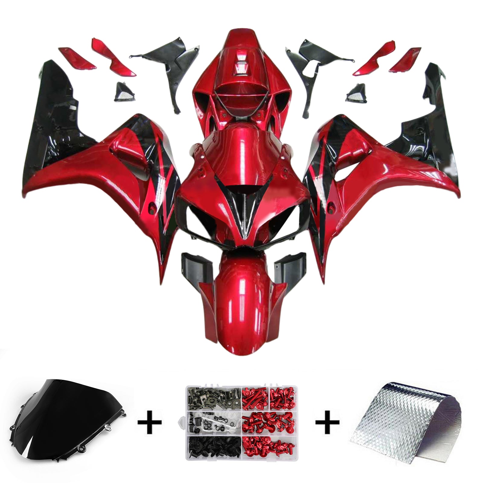Honda CBR1000RR 2006-2007 Fairing Kit Bodywork Plastic ABS