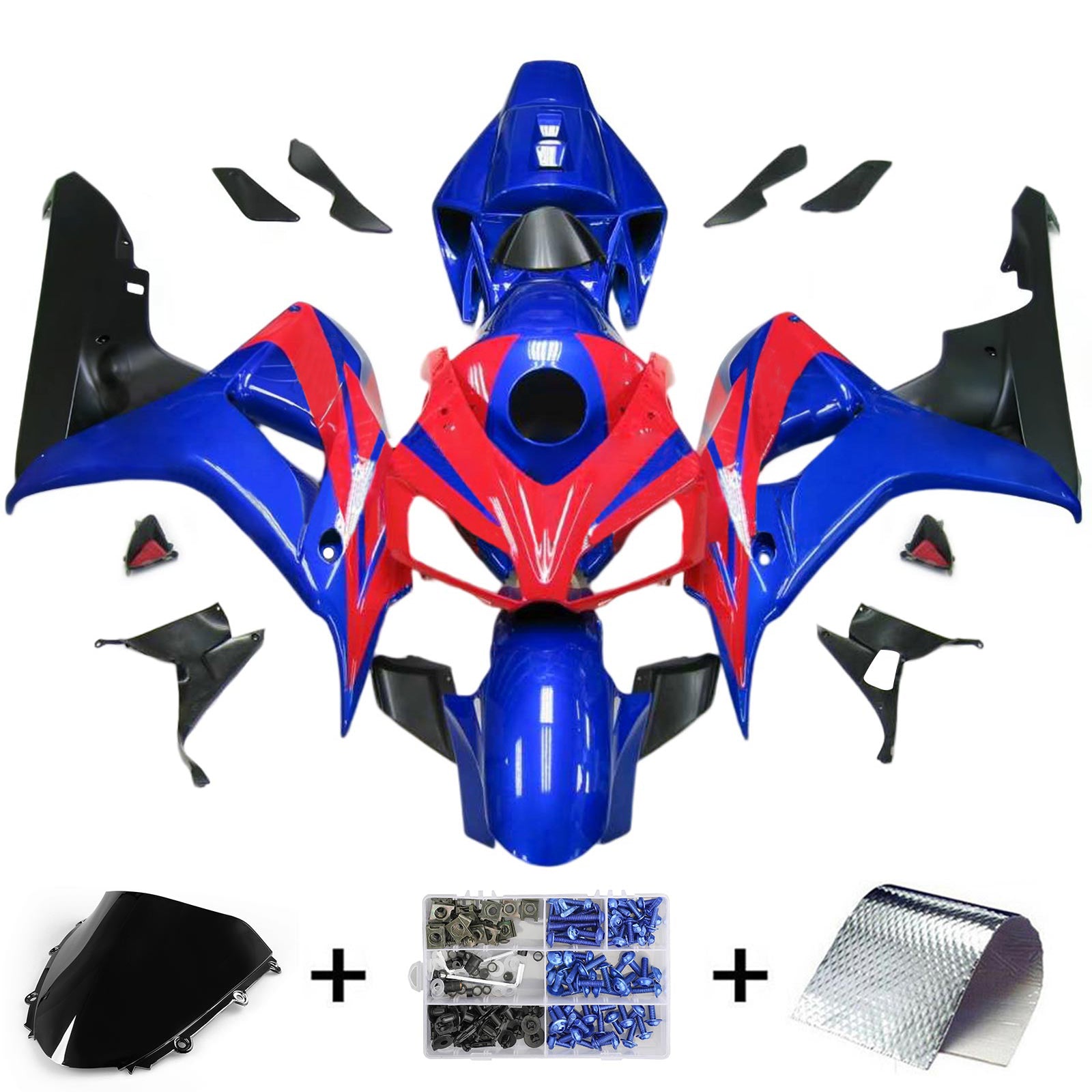 Honda CBR1000RR 2006-2007 Fairing Kit Bodywork Plastic ABS