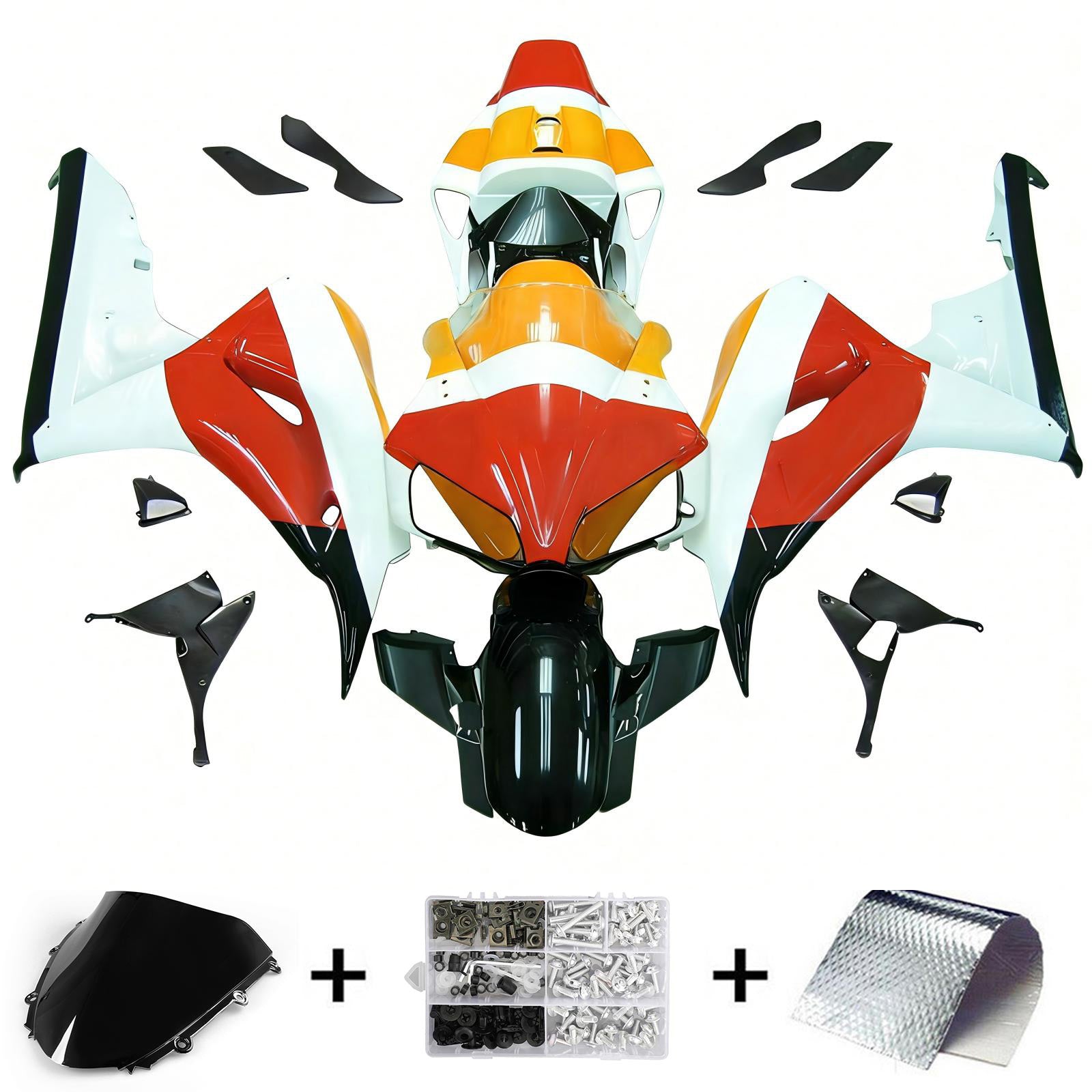Honda CBR1000RR 2006-2007 Fairing Kit Bodywork Plastic ABS
