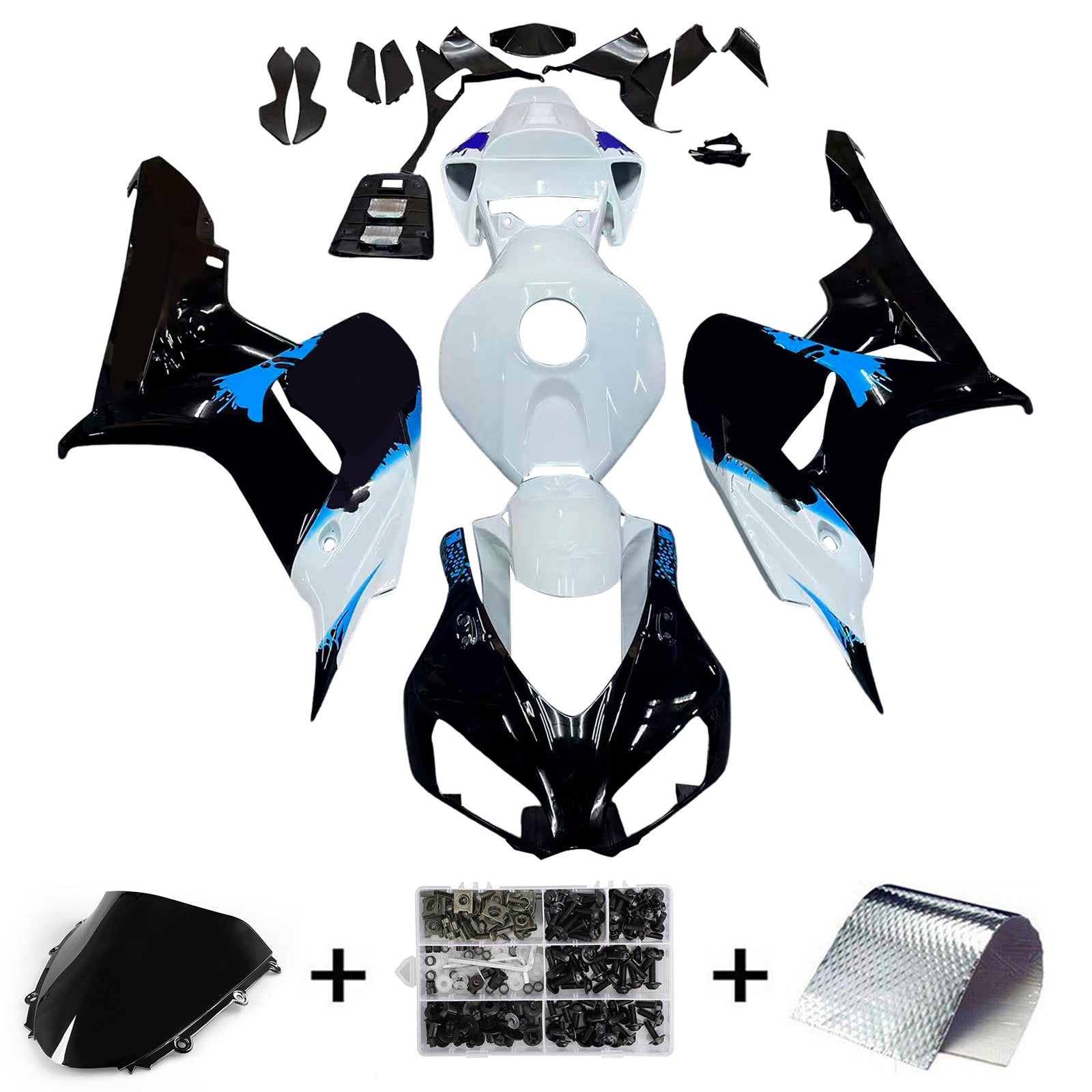 Honda CBR1000RR 2006-2007 Fairing Kit Bodywork Plastic ABS