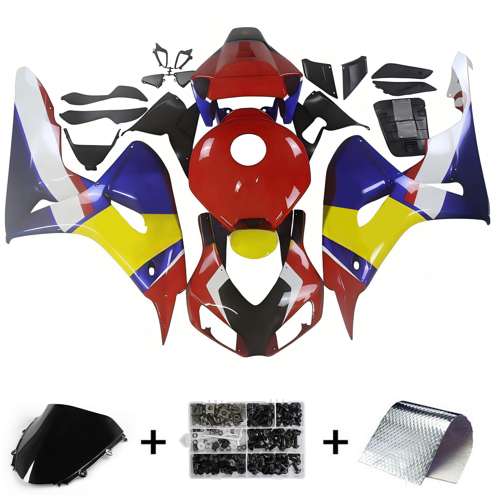 Honda CBR1000RR 2006-2007 Kit Carenado Carrocería Plástico ABS