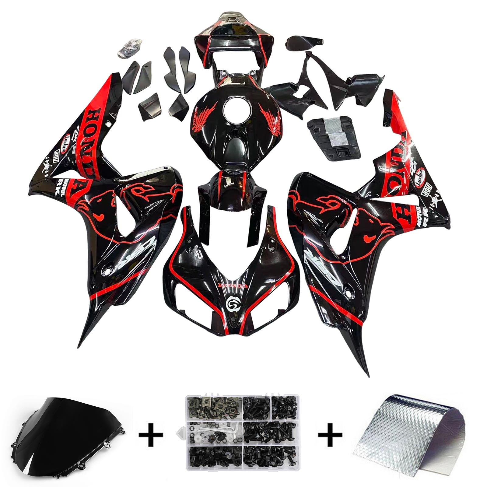 Honda CBR1000RR 2006-2007 Fairing Kit Bodywork Plastic ABS